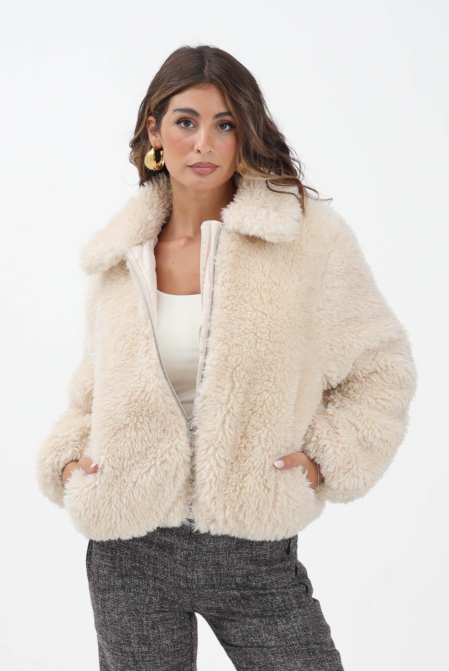 LEVI'S® Pelliccia Sherpa Elle panna da donna 003GB-0002 LEVI'S®