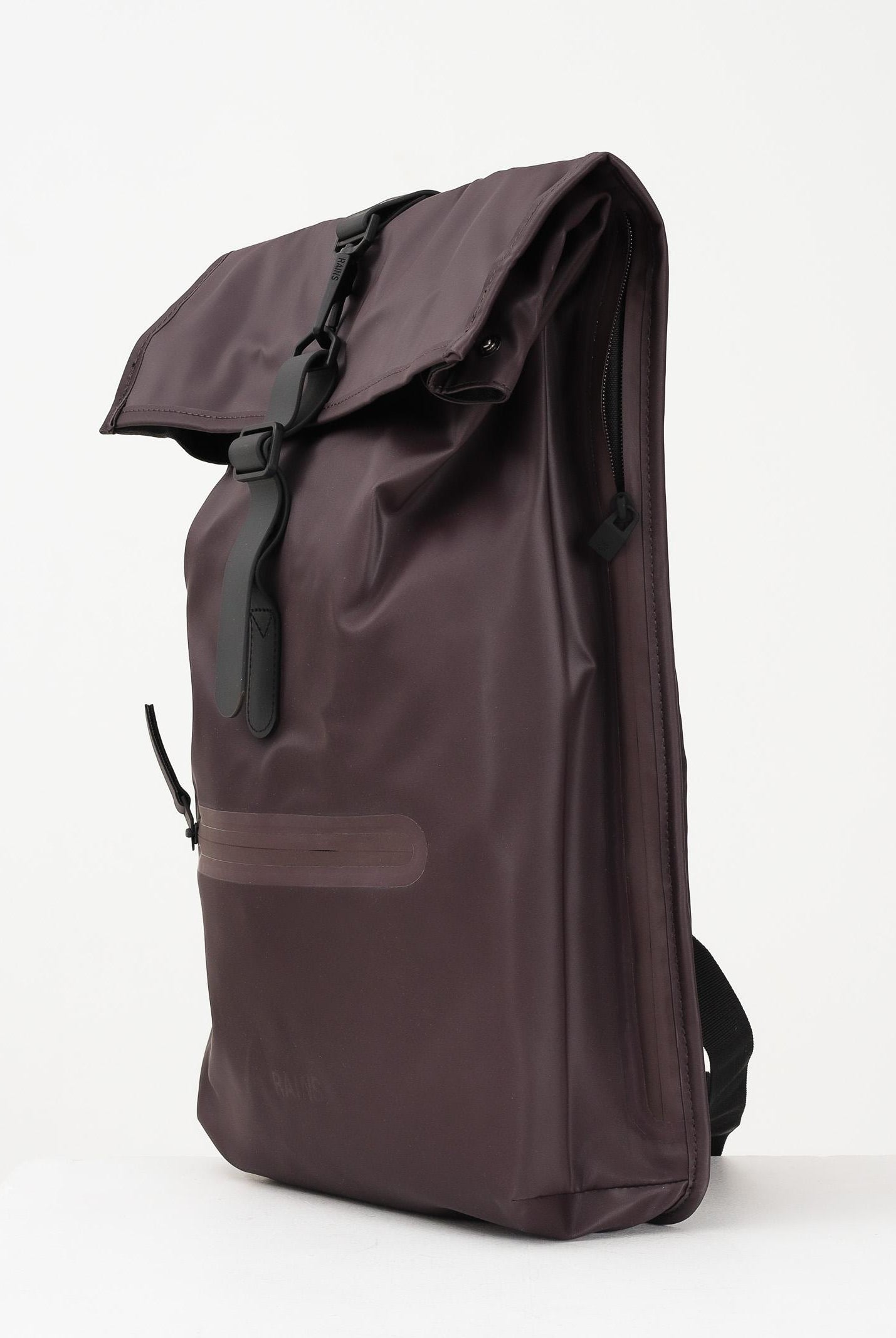 RAINS Zaino Rolltop bordeaux per uomo e donna RA13320 DEP RAINS
