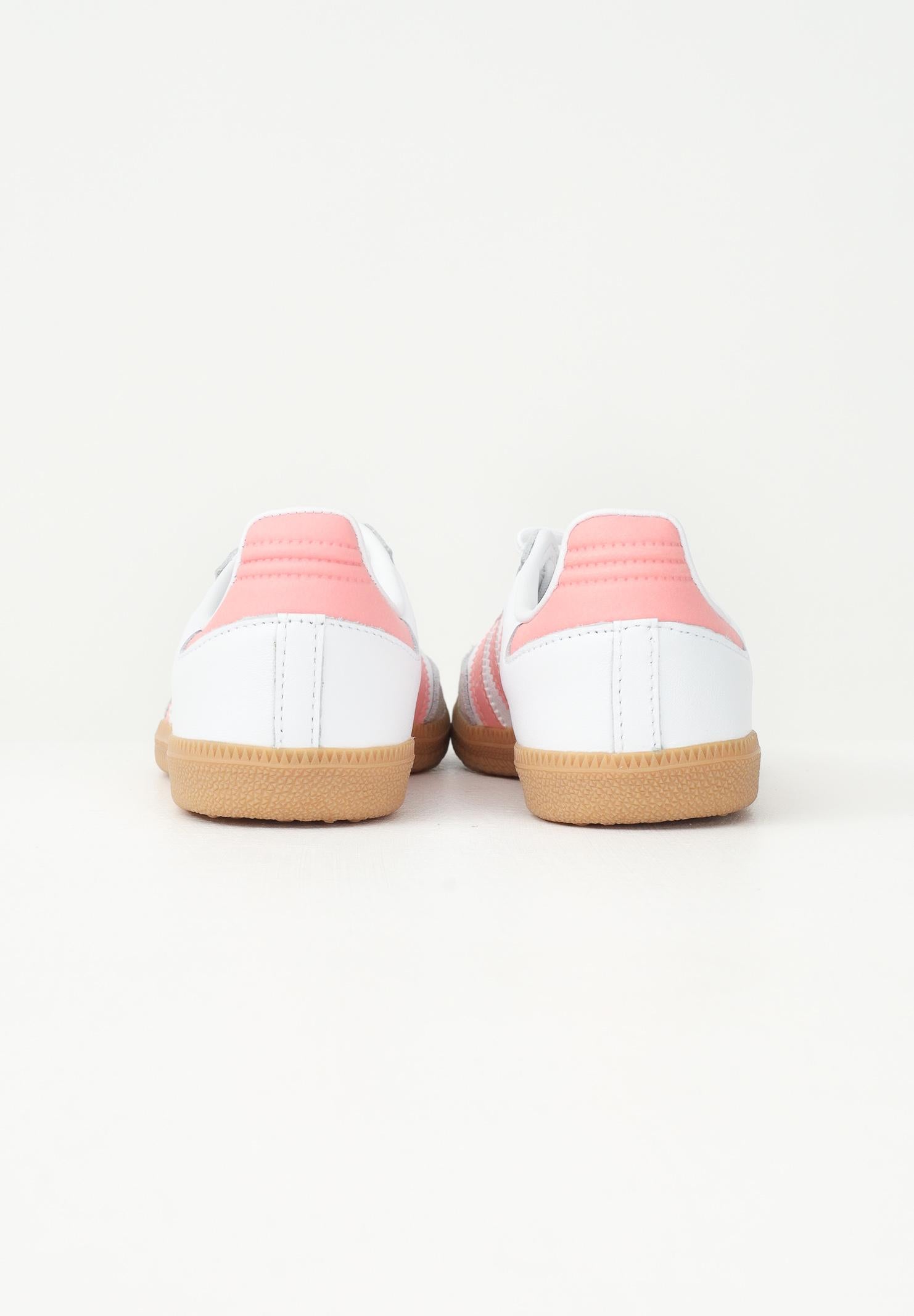 ADIDAS ORIGINALS Sneakers Samba OG bianche e rosa da bambina JP5484 ADIDAS ORIGINALS