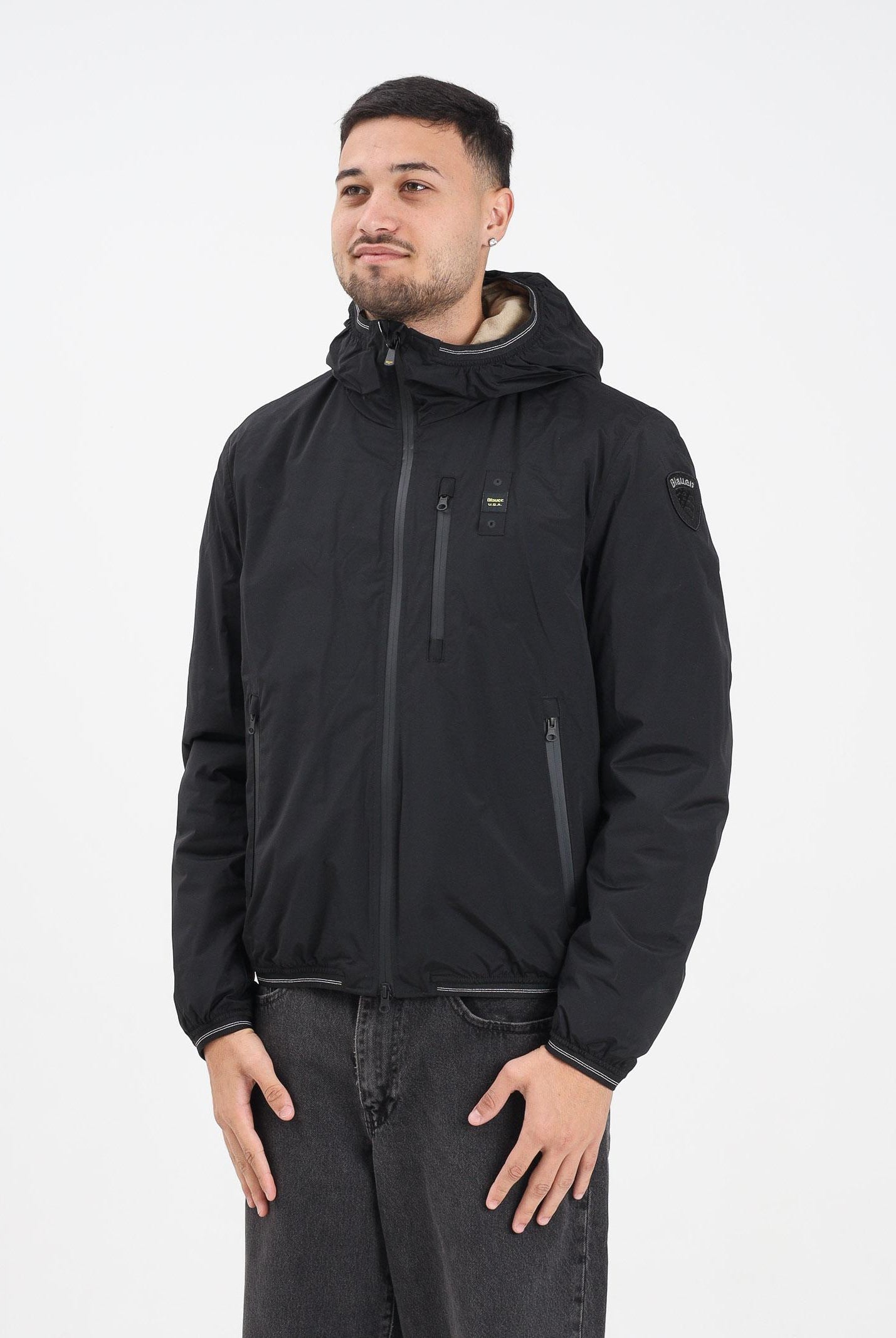 BLAUER Piumino DEVON nero da uomo 25WBLUC11083-007110 999 BLAUER