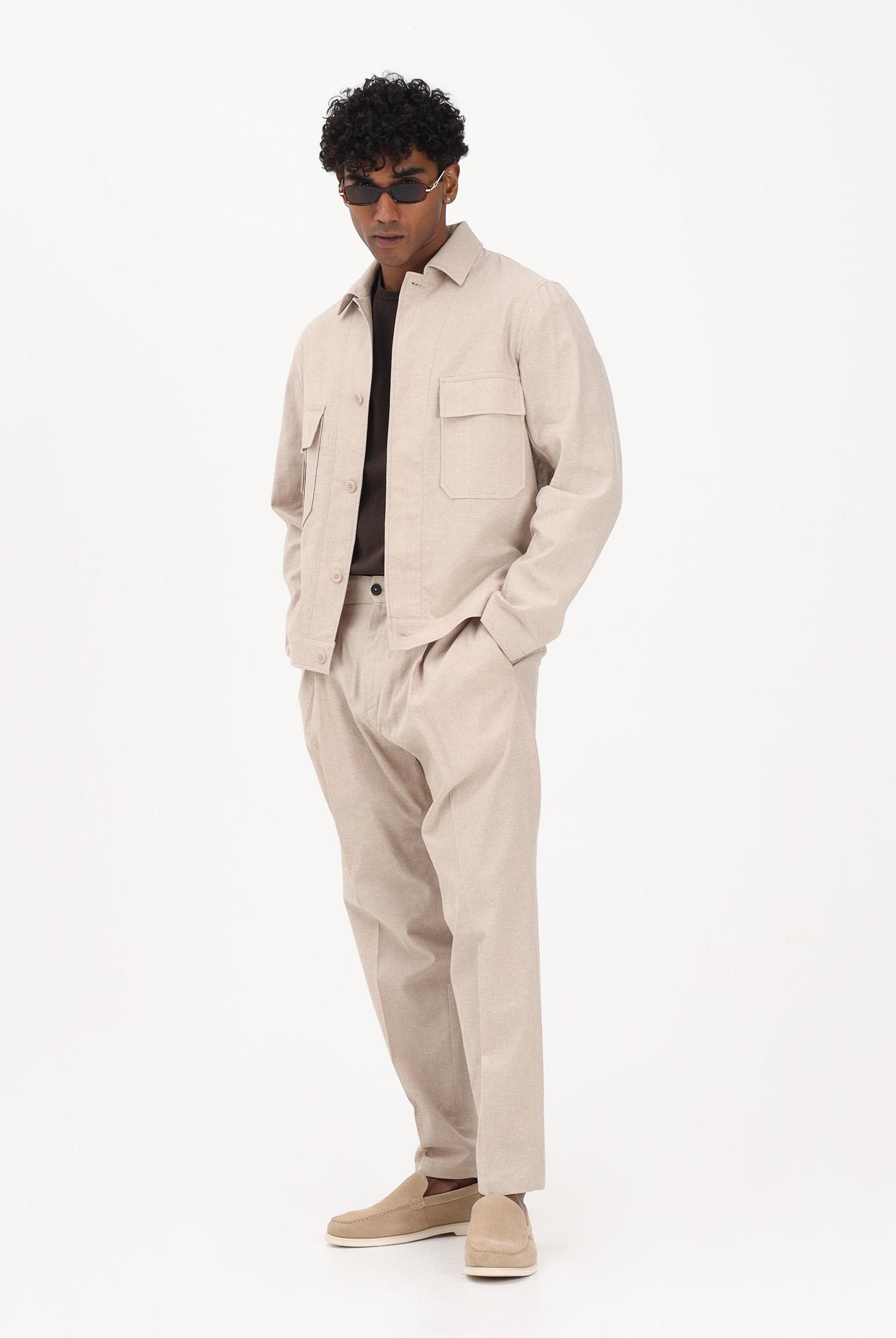 GOLDEN CRAFT Giacca leggera beige da uomo GC1JSS266662 A041 GOLDEN CRAFT