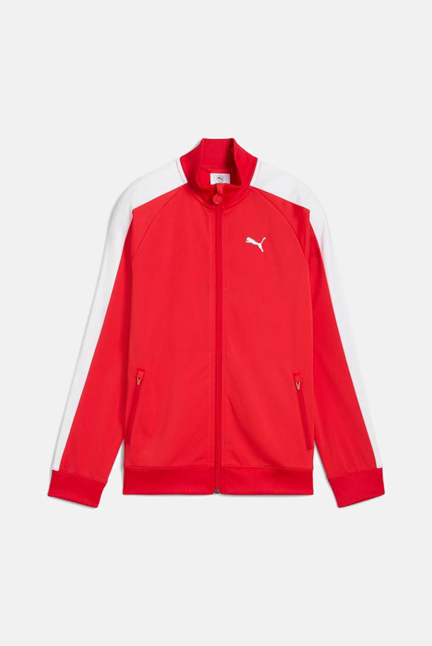 PUMA Felpa con zip T7 ALWAYS ON rossa per bambino e bambina 629875 11 PUMA