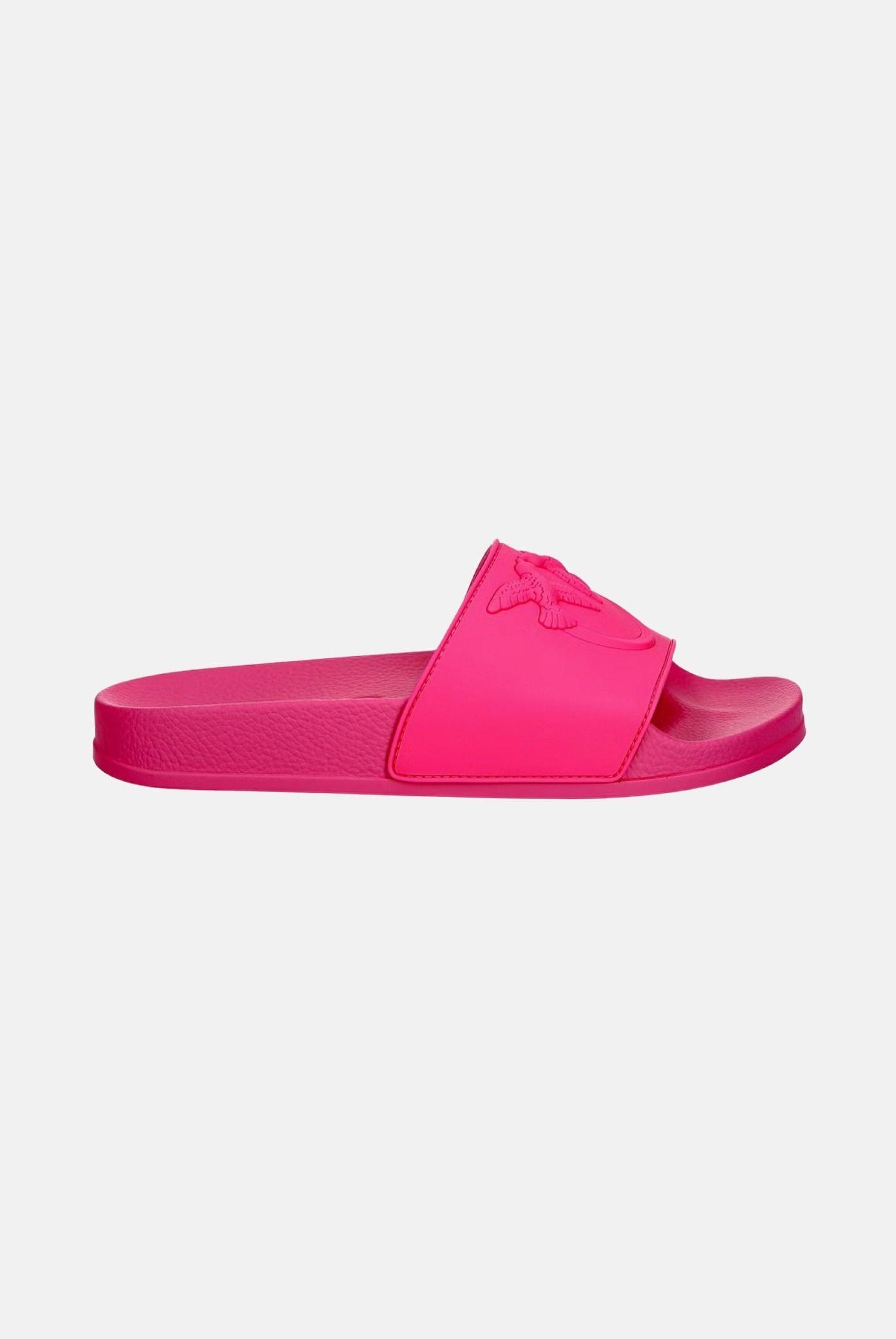 PINKO Ciabatte fucsia da donna con maxi logo Love Birds SS0093E027N17 N17 PINKO