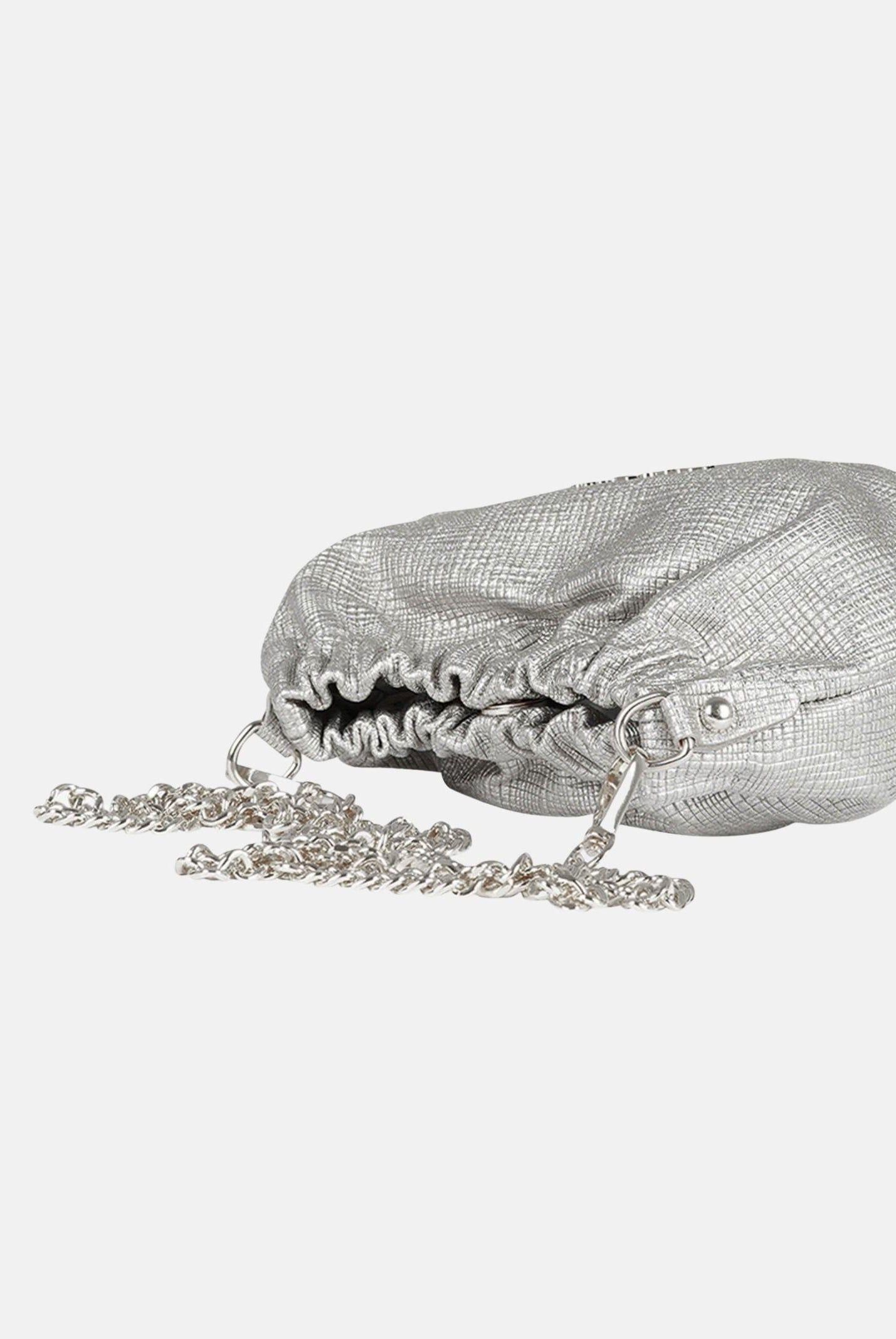 MARC ELLIS Borsa a tracolla Helena Suede argento da donna HELENA-SUEDE-RF SI MARC ELLIS