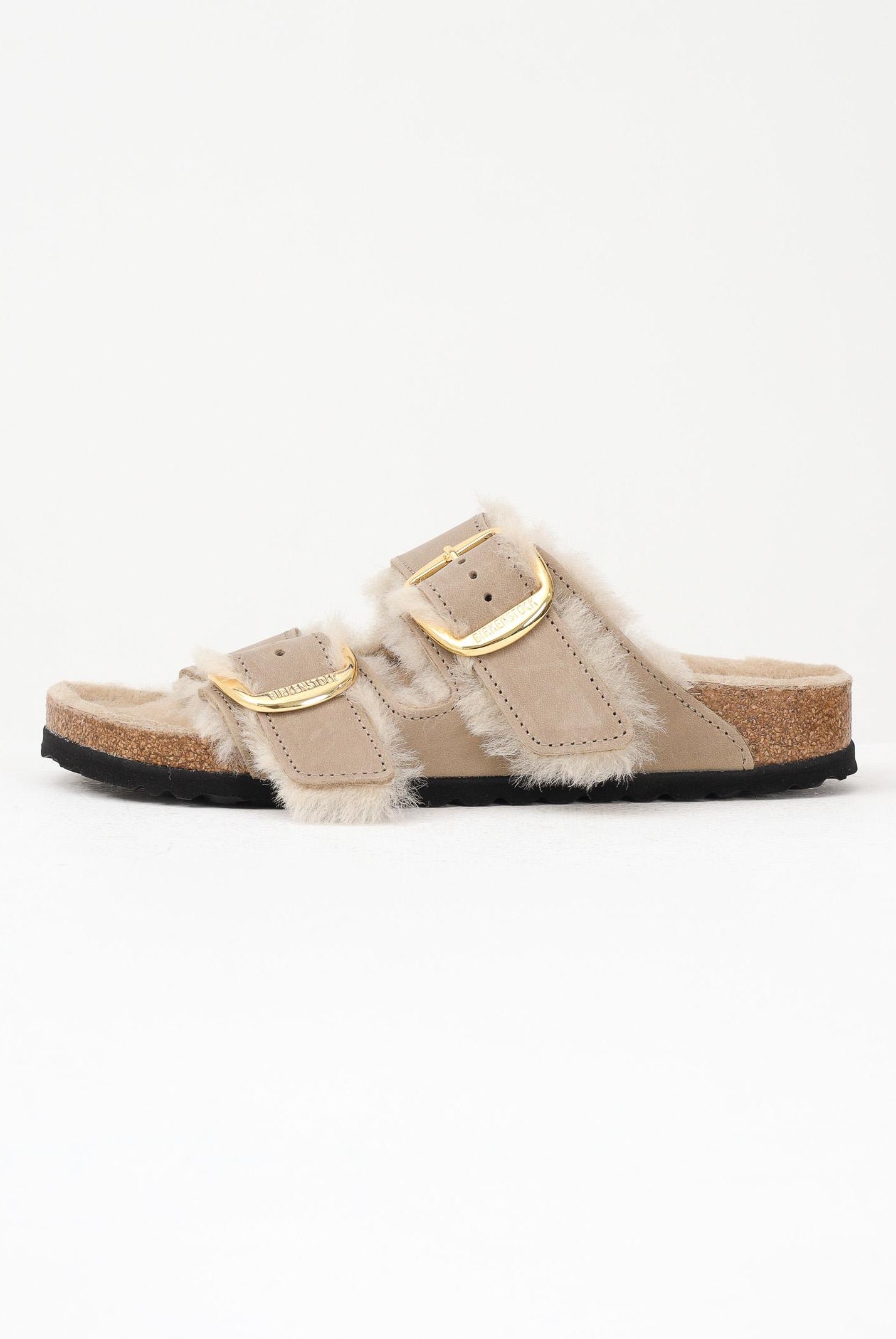 BIRKENSTOCK Ciabatte Arizona Big Buckle beige da donna 1030384 . BIRKENSTOCK