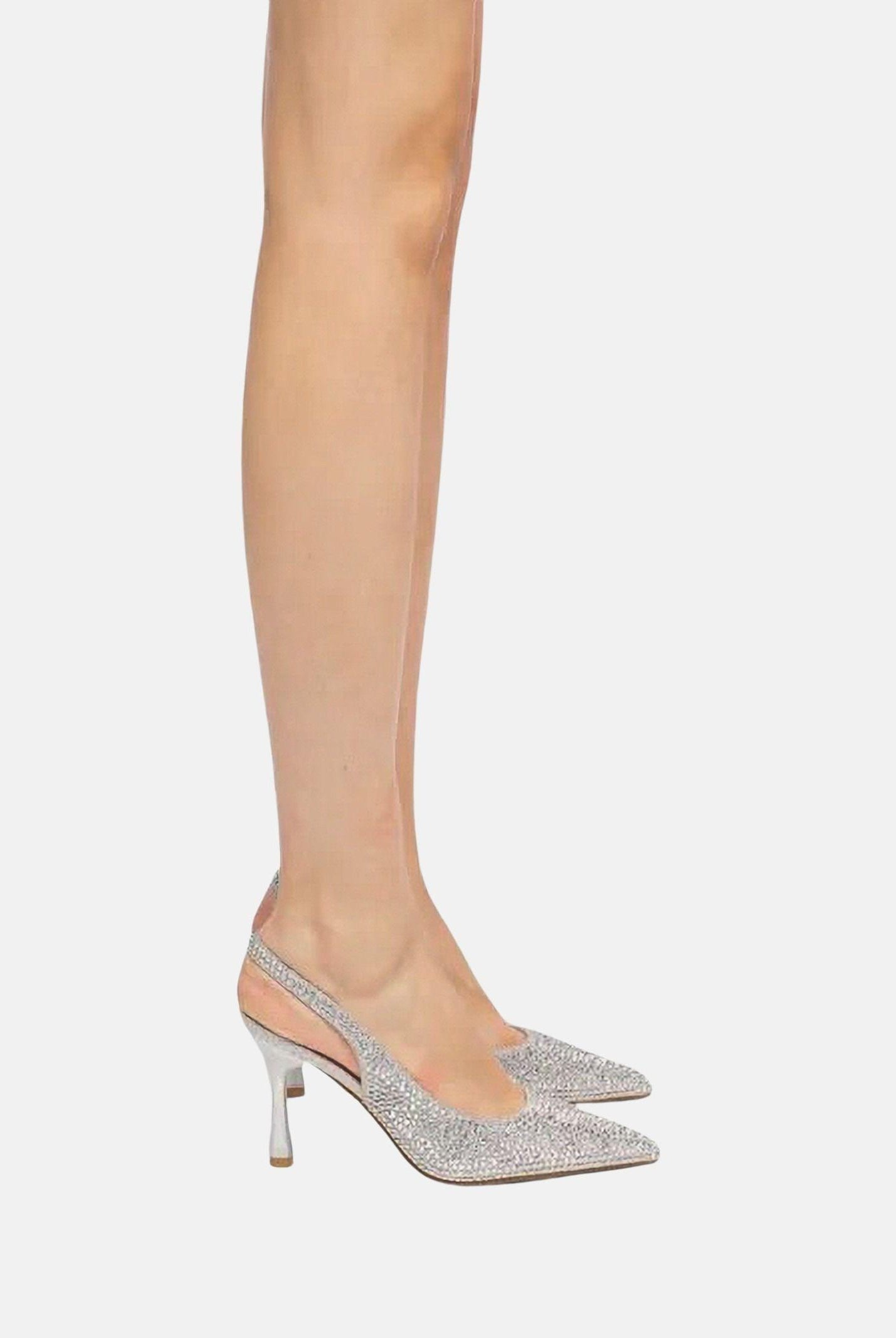 TWENTY FOURHAITCH Slingback Eindhoven argento da donna SH376ARG62P AR TWENTY FOURHAITCH