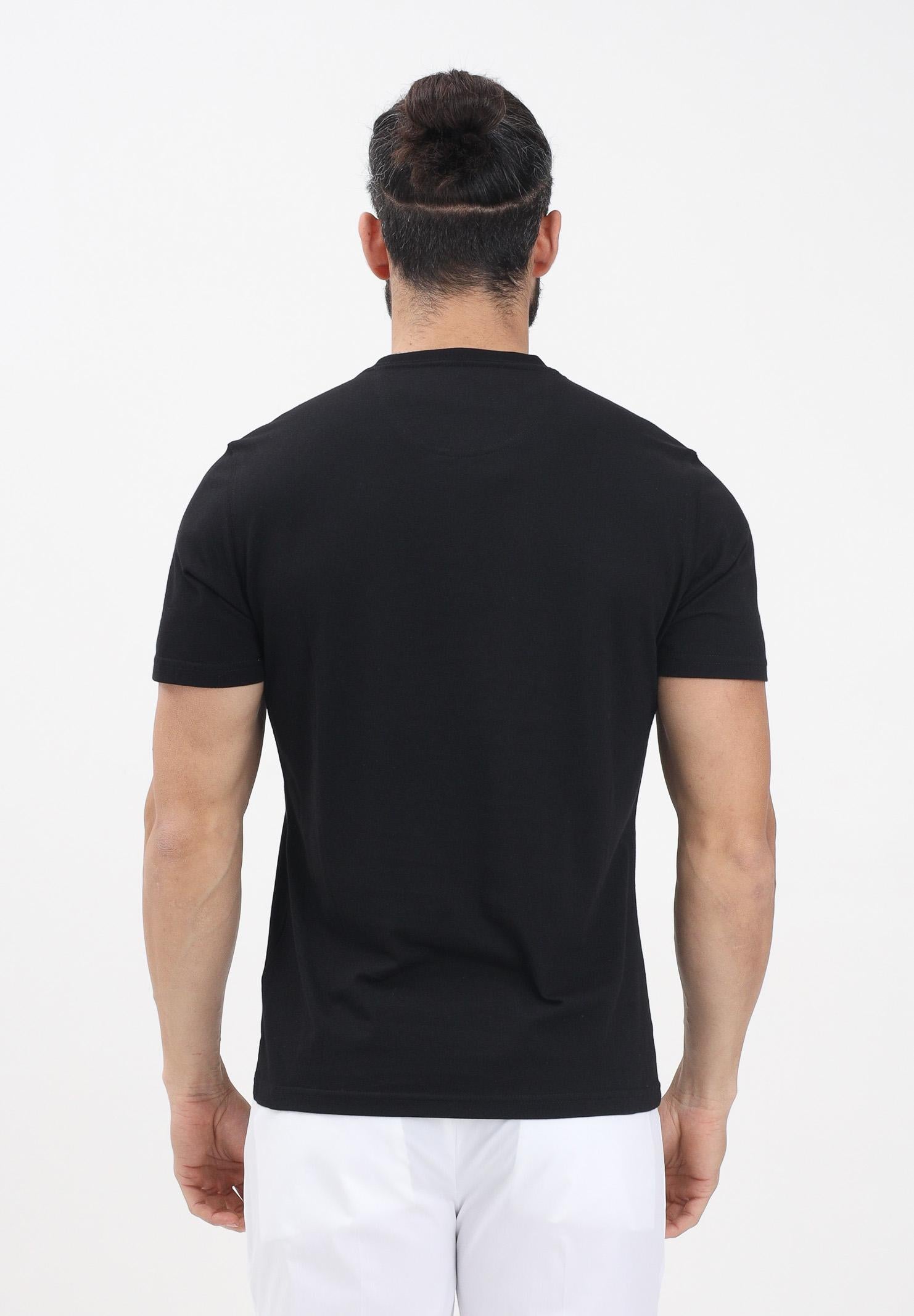 BARBOUR T-shirt a manica corta Essential nera da uomo 251-MTS0331MTS BK31 BARBOUR