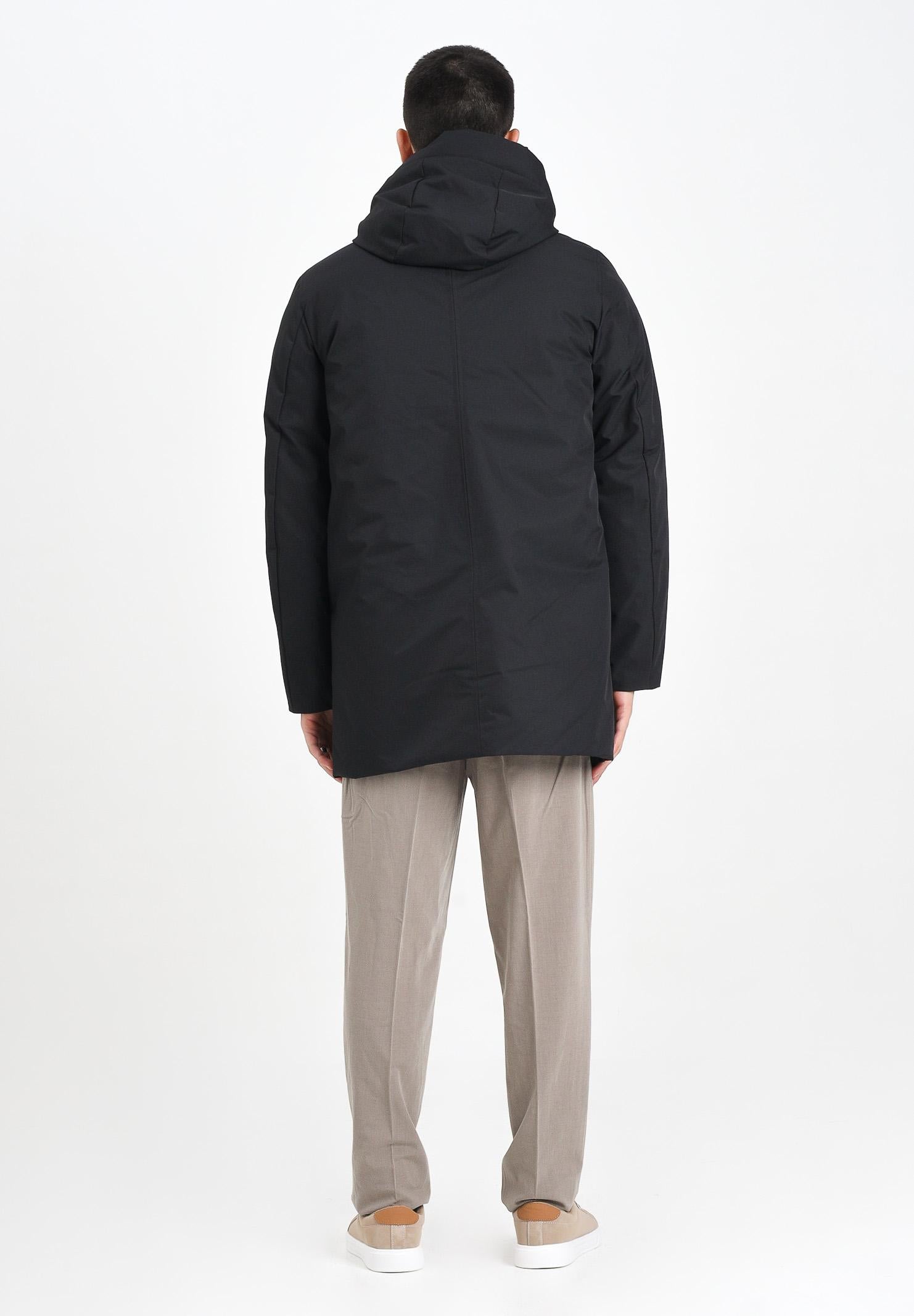 BOMBOOGIE Piumino nero da uomo con imbottitura in Primaloft CM7653ACR5 90 BOMBOOGIE