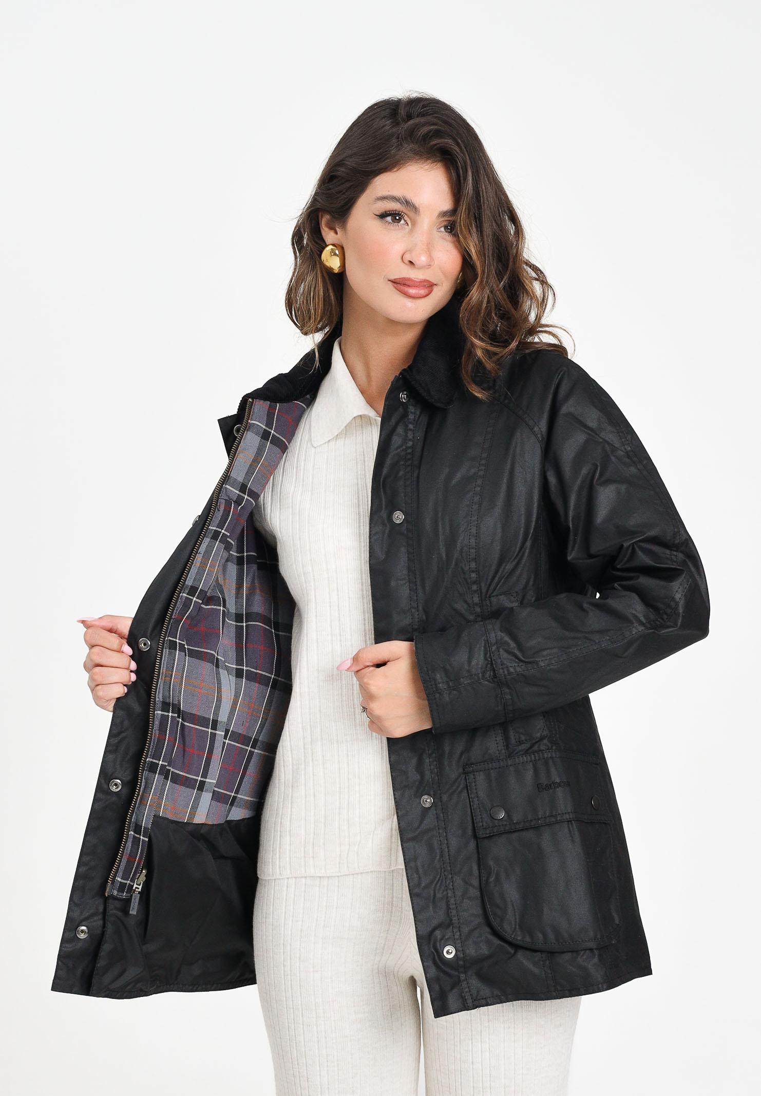 BARBOUR Giubbotto Beadnell nero da donna 252MLWX0667 BK11 BARBOUR