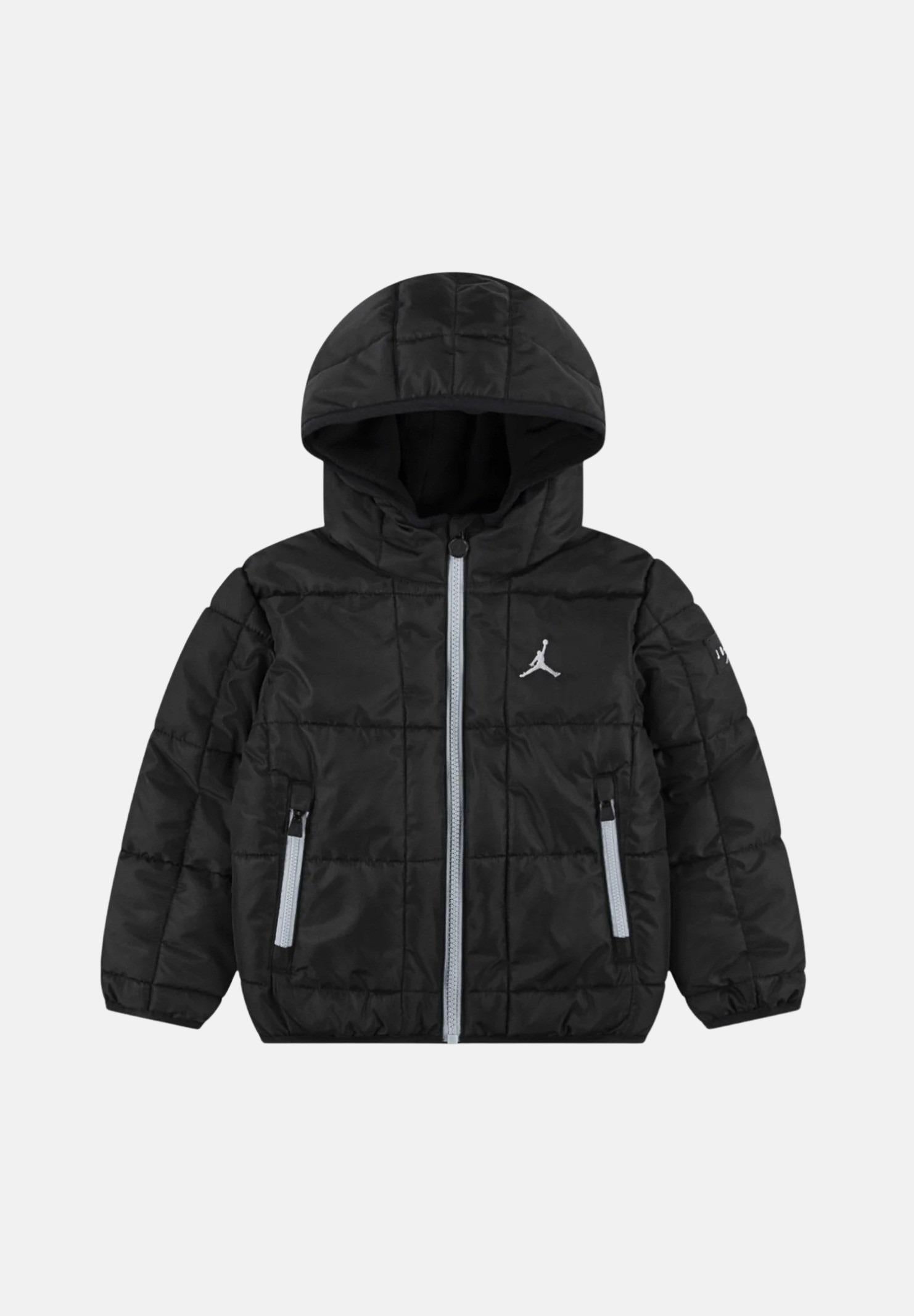 JORDAN Piumino Essential Midweight nero per bambino e bambina 95F009 023 JORDAN