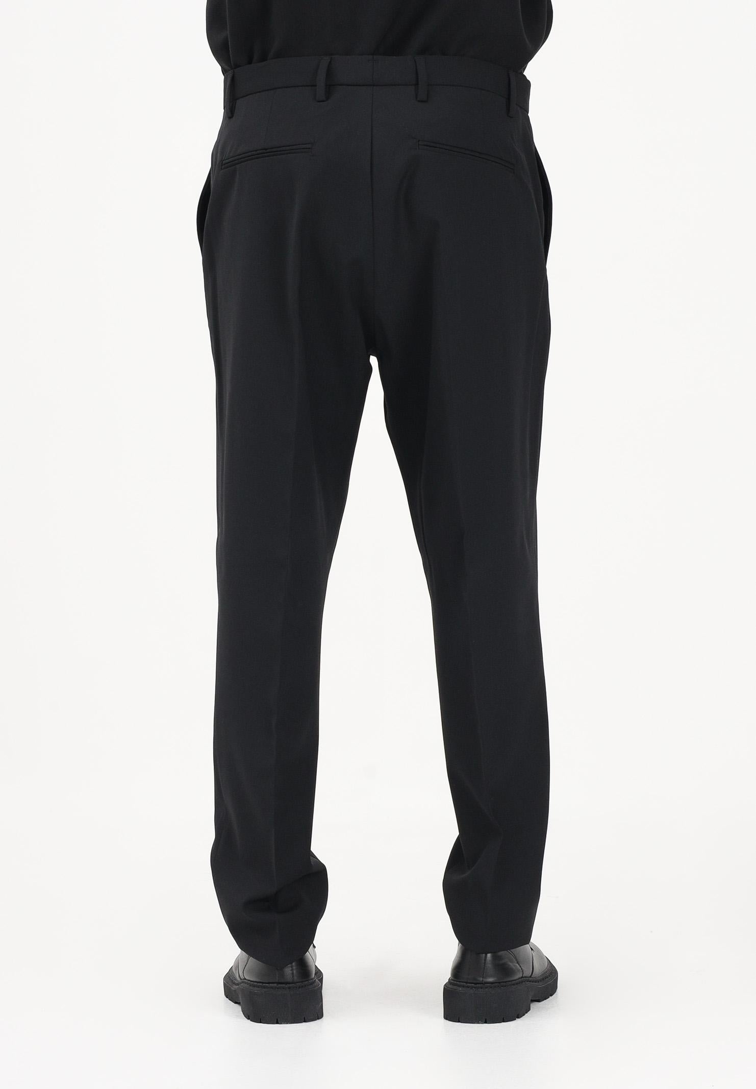 I'M BRIAN Pantalone elegante nero da uomo PA3713 009 I'M BRIAN