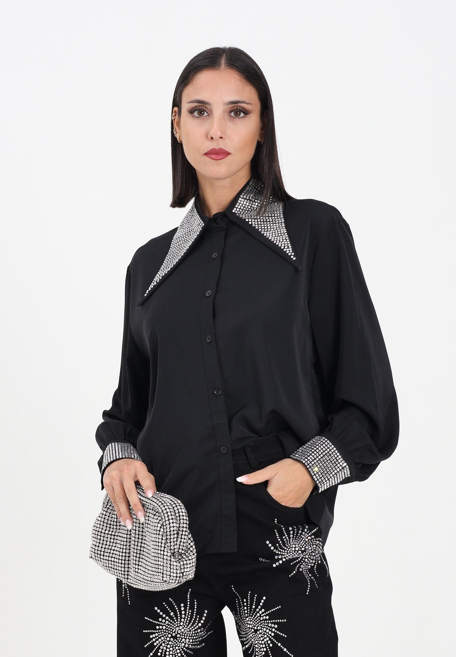 TPN Camicia a manica lunga Yalardy nera da donna YALARDY252W5 D6 TPN