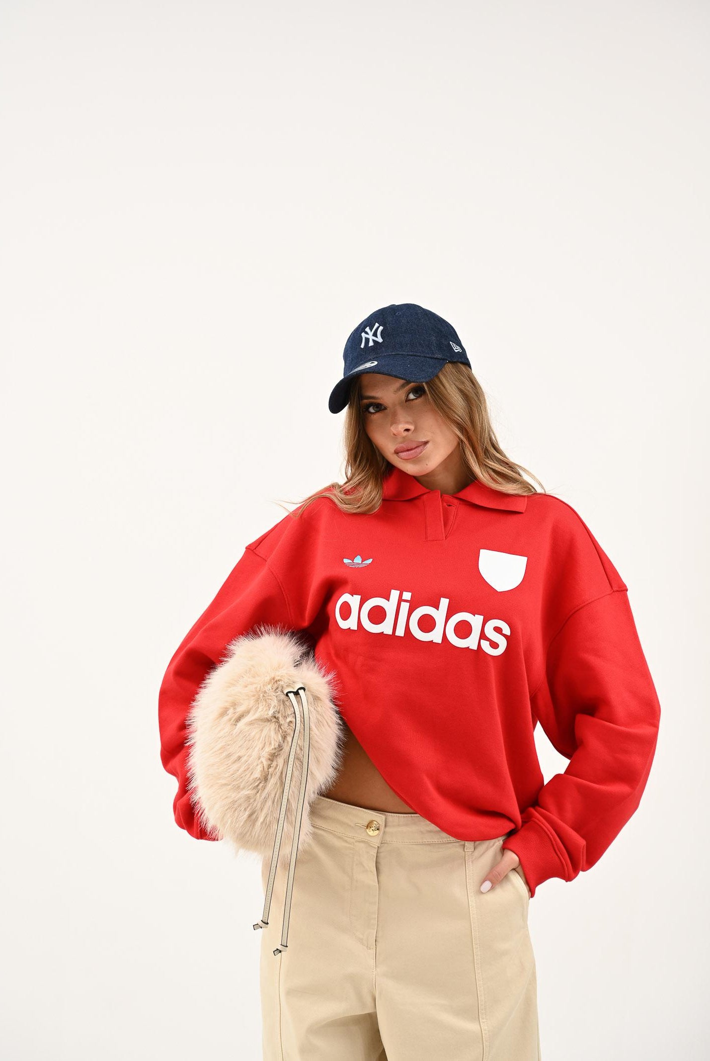 NEW ERA Cappello con visiera 9TWENTY New York Yankees in denim scuro per uomo e donna 60667484 . NEW ERA