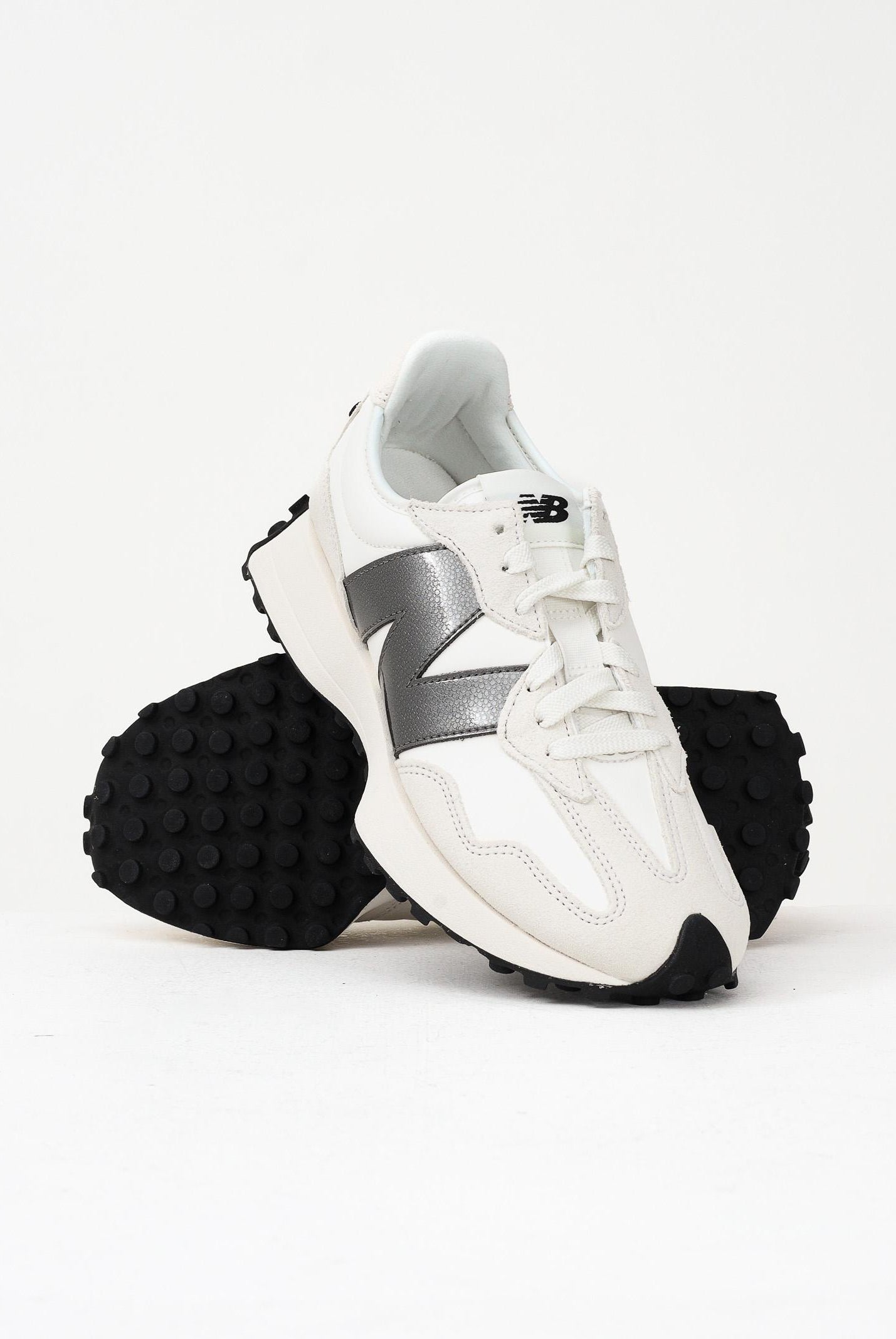 NEW BALANCE Sneakers 327 bianche per uomo e donna WS327JWB NEW BALANCE