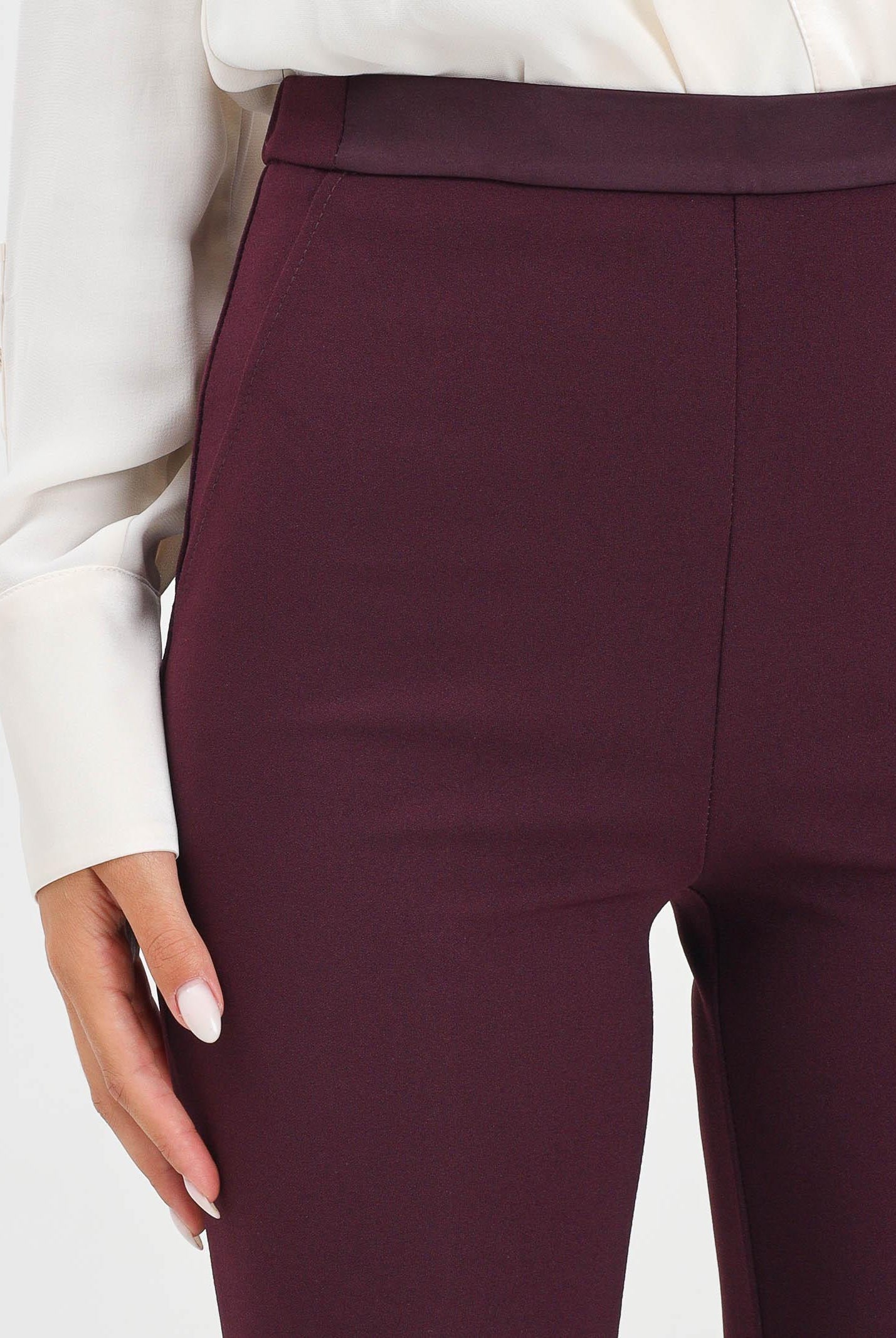 VICOLO Pantalone elegante bordeaux da donna TF0306 FU38 VICOLO