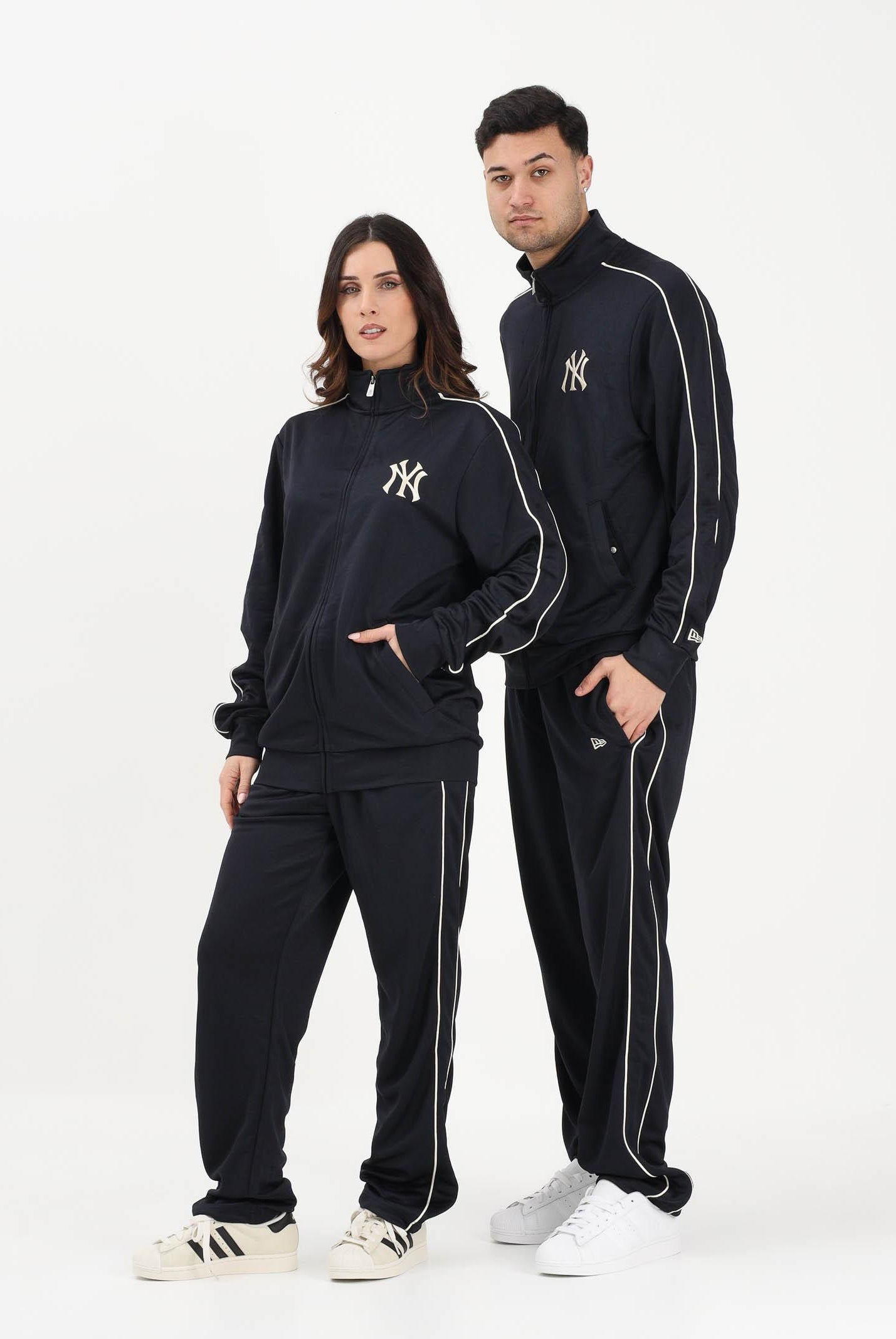 NEW ERA Pantalone sportivo New York Yankees MLB Piping blu per uomo e donna 60771580 . NEW ERA