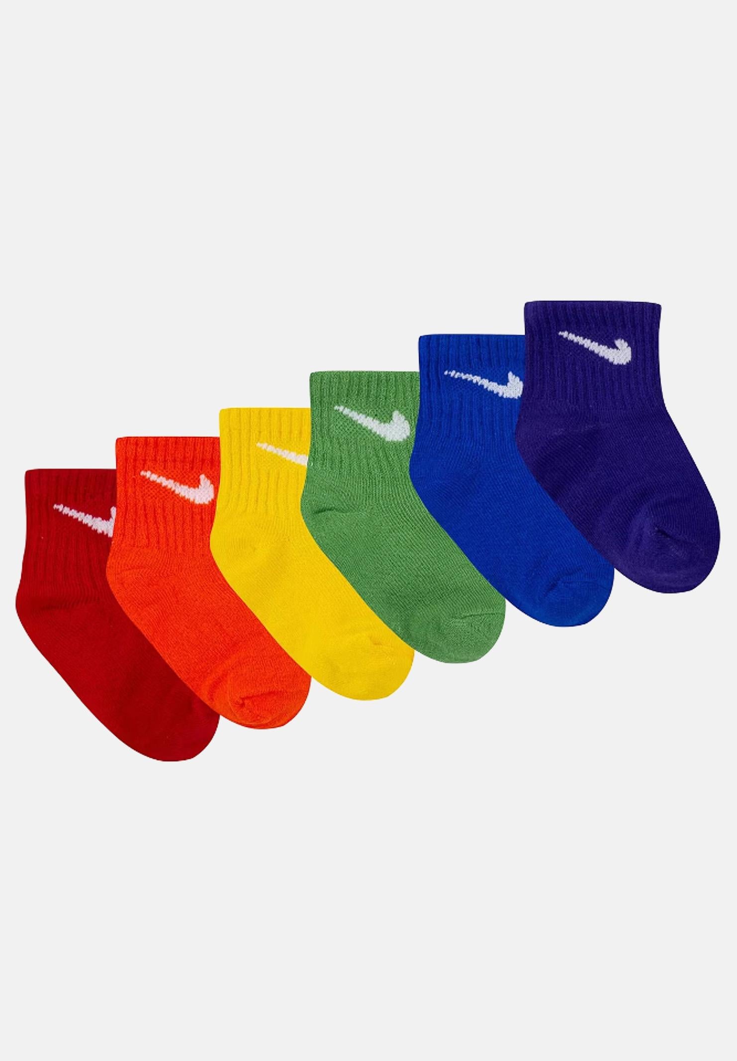 NIKE Calzini (6 paia) Nike Solid multicolor da neonato NN0641 E69 NIKE