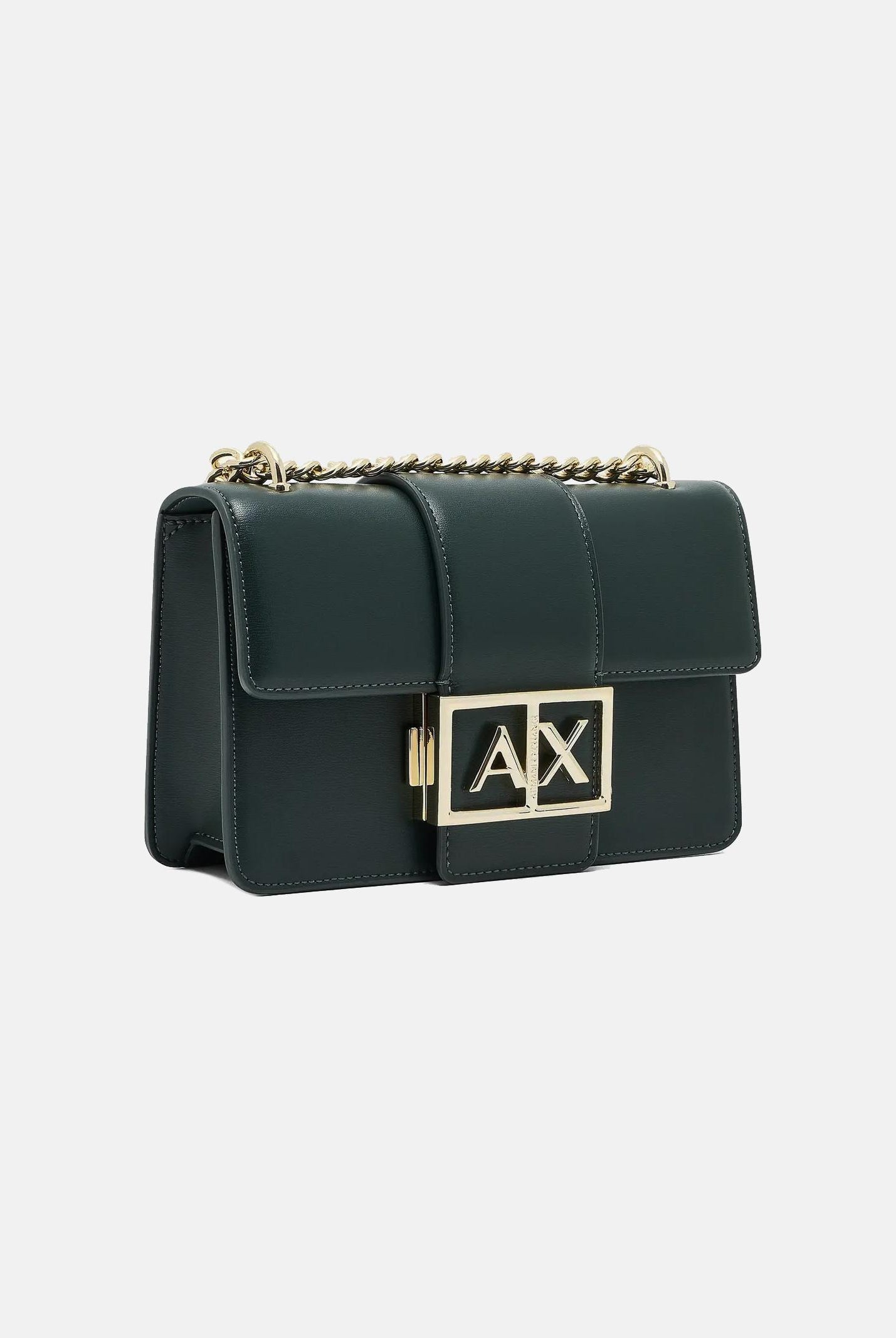ARMANI EXCHANGE Borsa a tracolla verde da donna con logo XW000071AF12039 U7304 ARMANI EXCHANGE