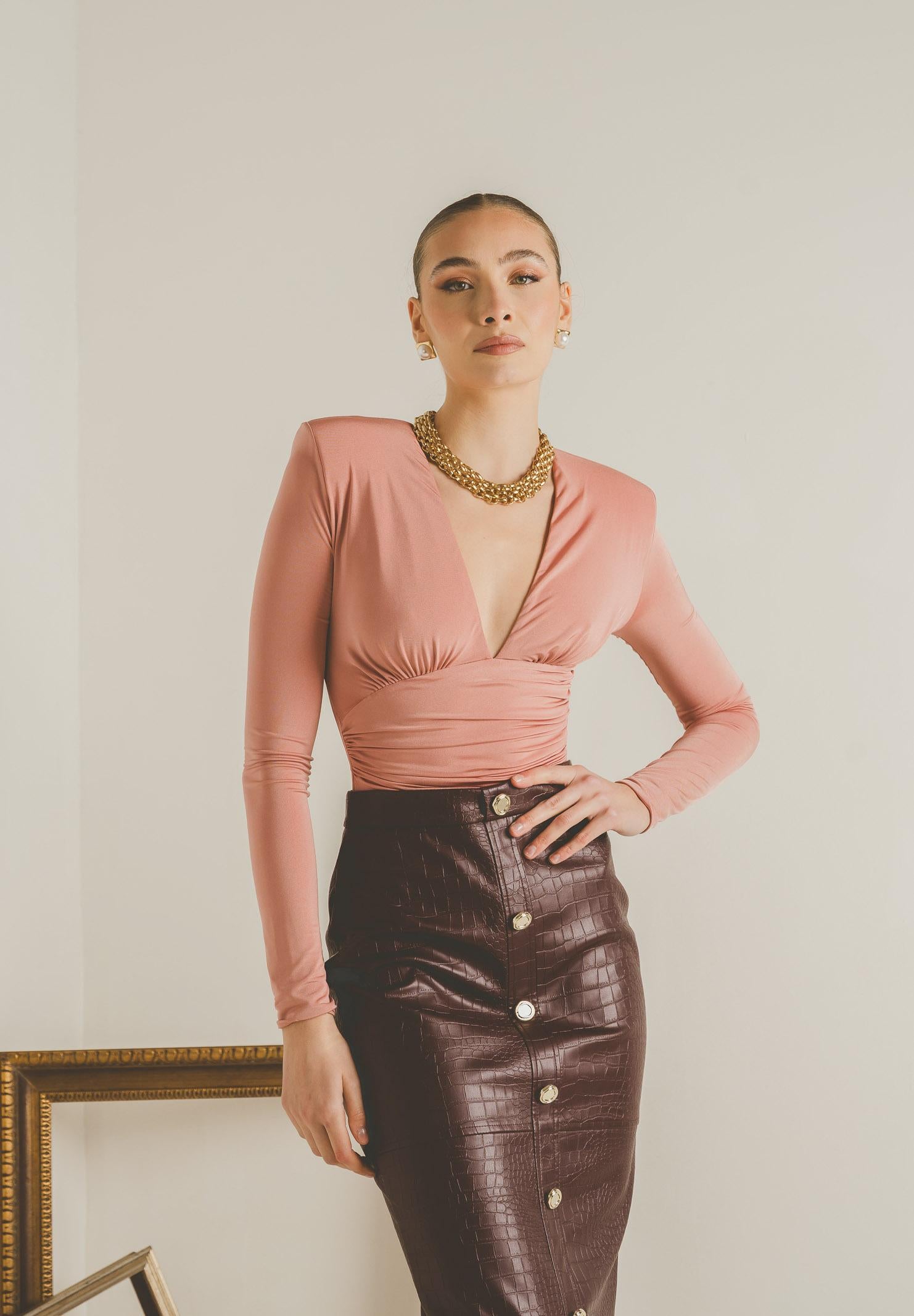 SANTAS Body DÈSIR rosa da donna PV2611 RO SANTAS