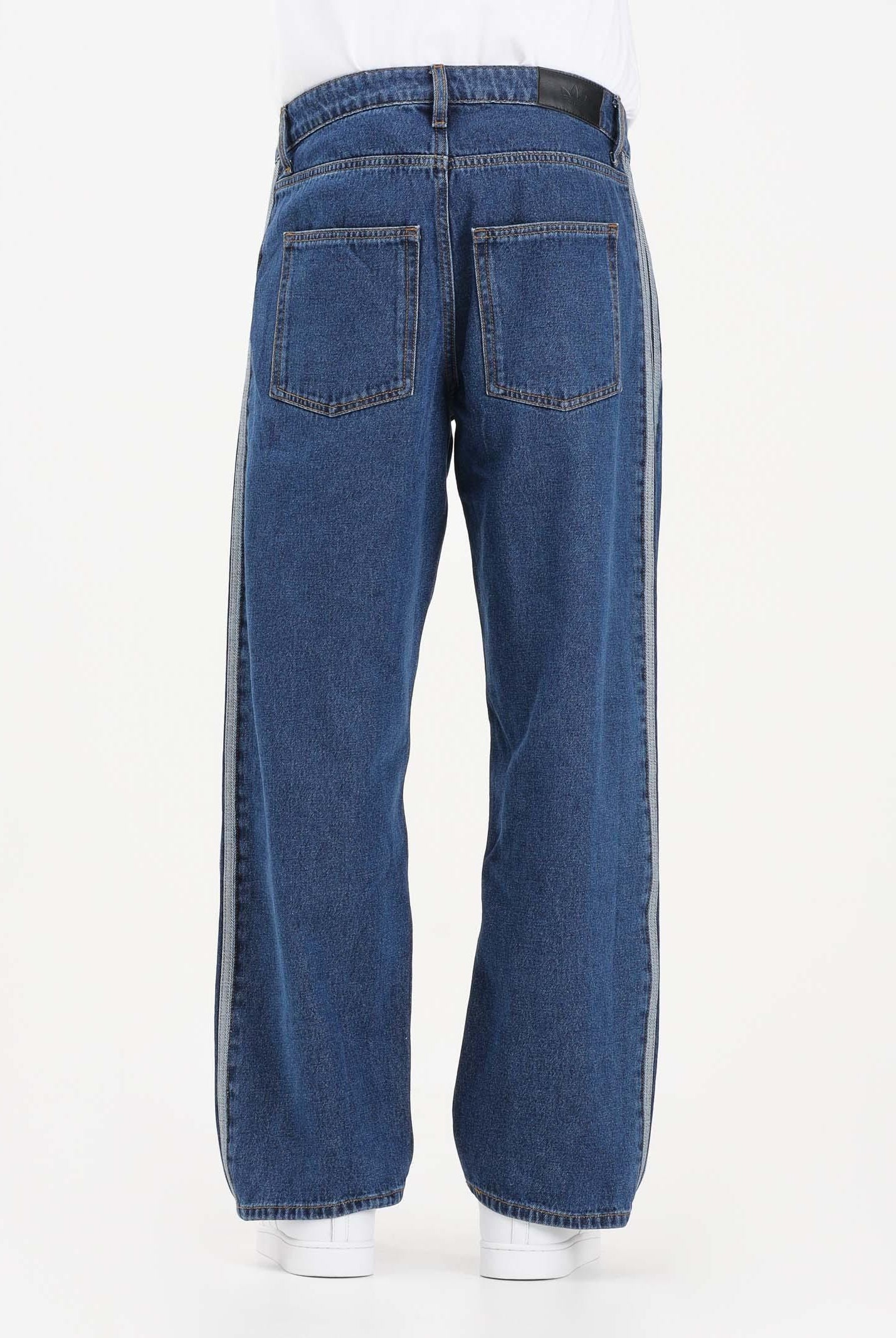 ADIDAS ORIGINALS Jeans Firebird Adicolor in denim medio da uomo KD1499 . ADIDAS ORIGINALS