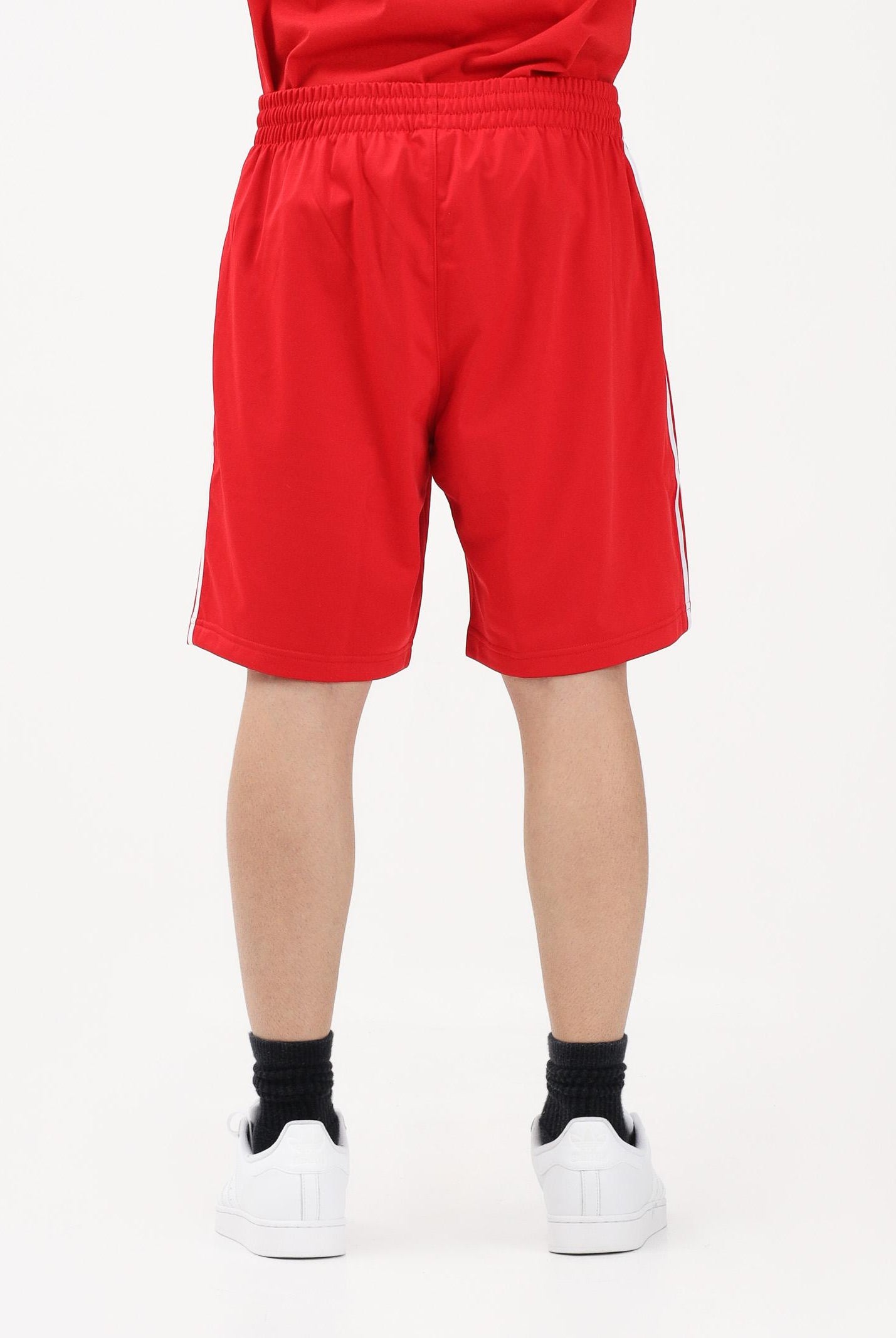 ADIDAS ORIGINALS Shorts sportivo Firebird rosso da uomo KE1377 . ADIDAS ORIGINALS