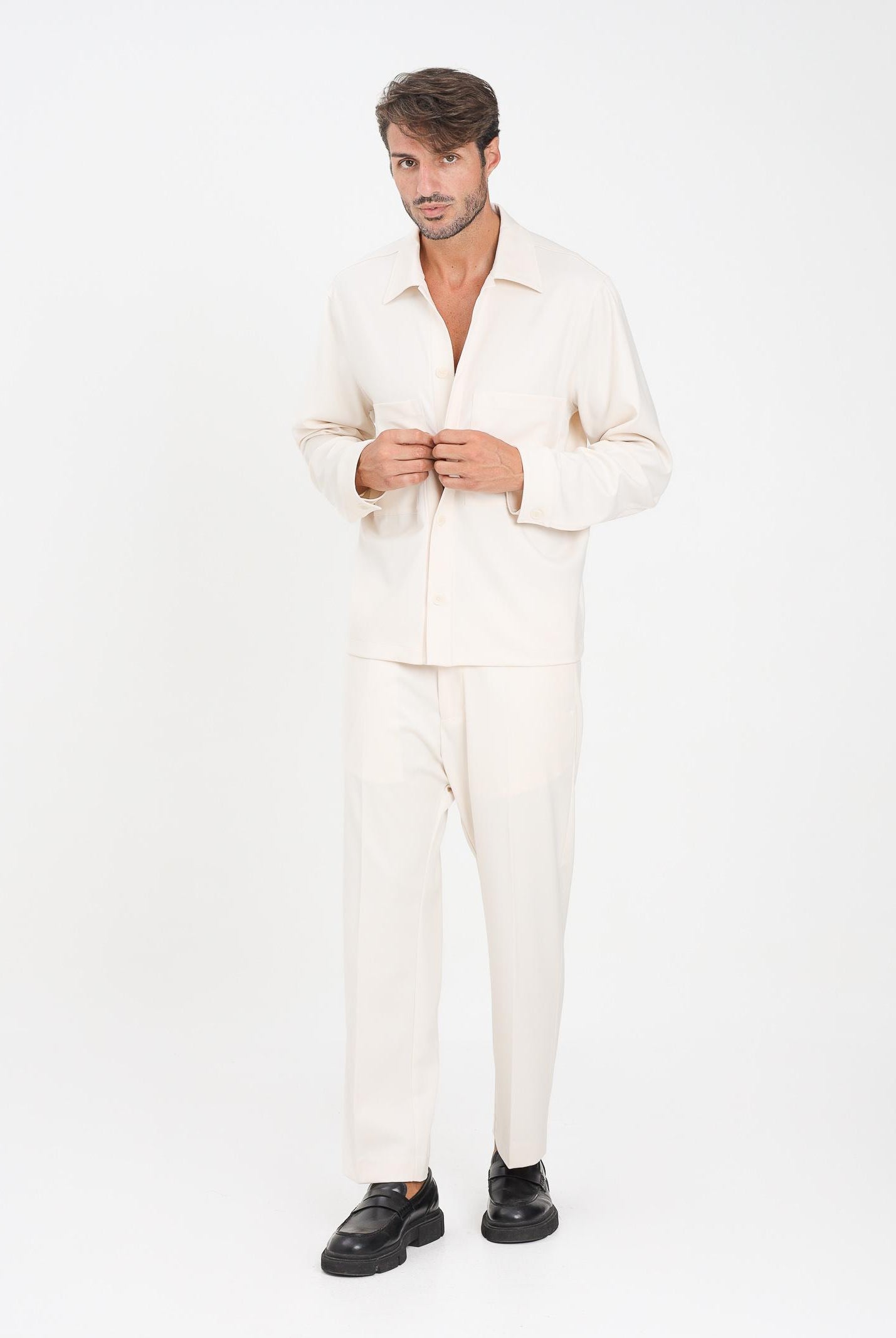 I'M BRIAN Pantalone panna da uomo PA3486 PAN I'M BRIAN