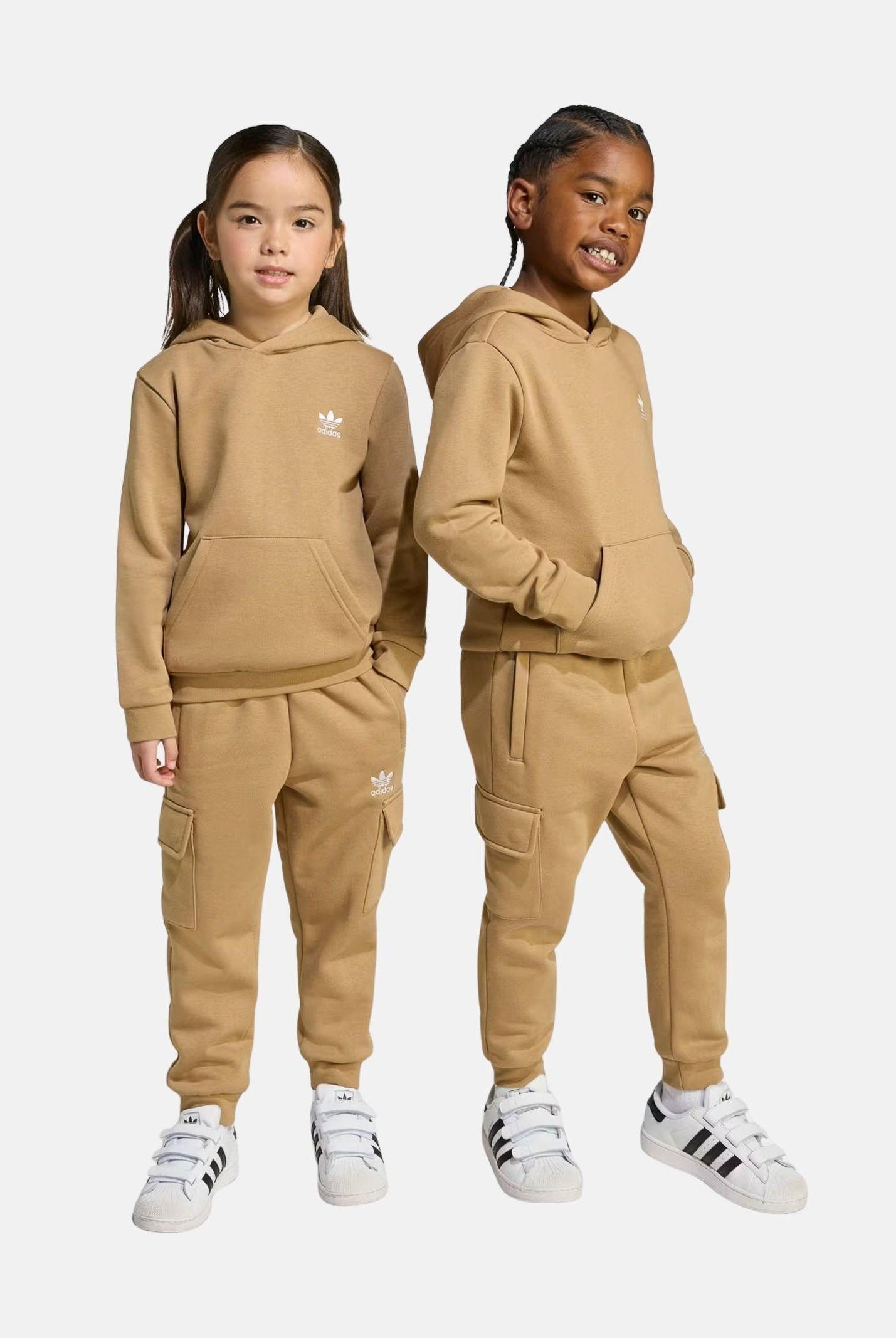 ADIDAS ORIGINALS Tuta Cargo beige per bambino e bambina JY4878 . ADIDAS ORIGINALS