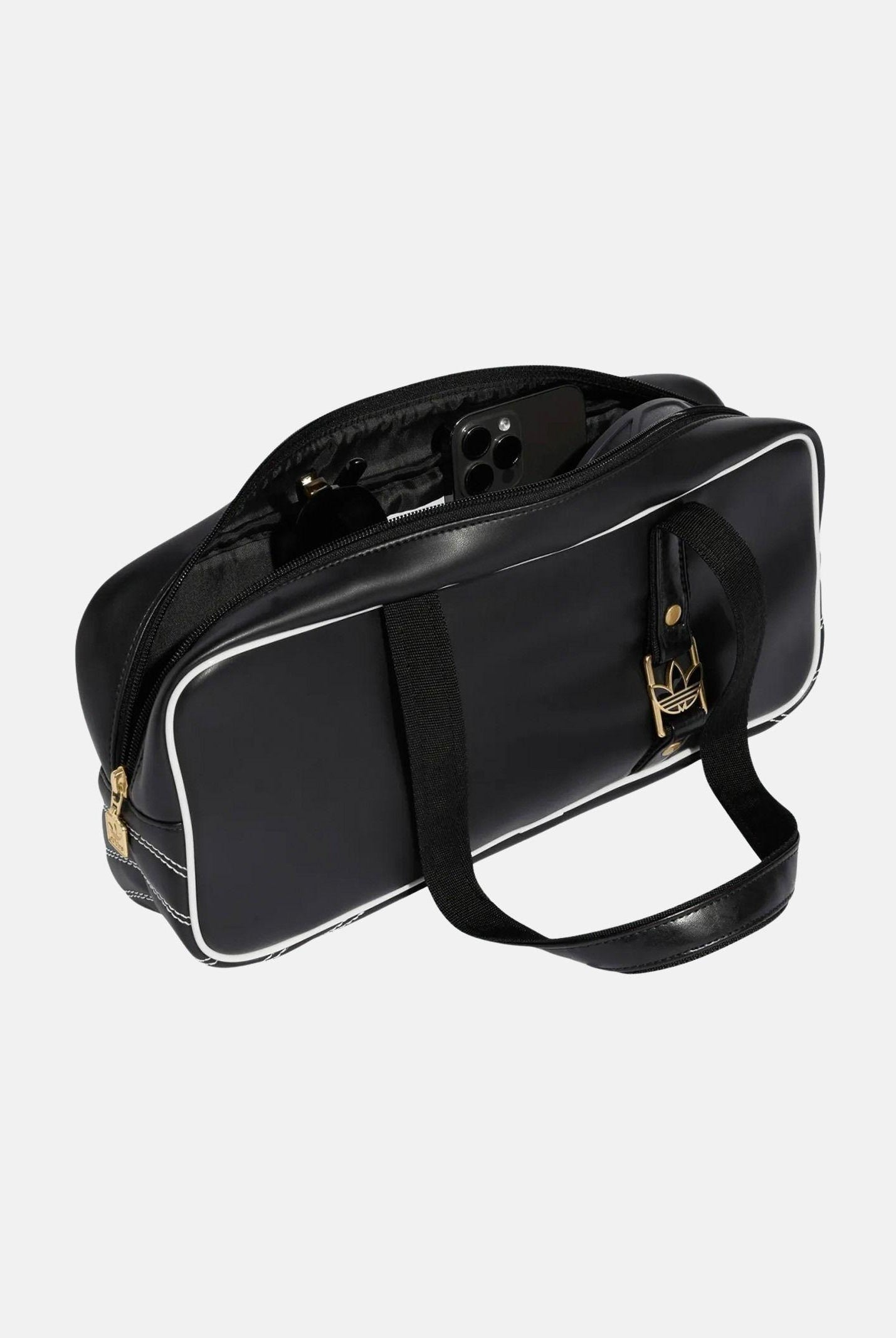 ADIDAS ORIGINALS Borsa a spalla AIRLINER nera da donna KE2329 . ADIDAS ORIGINALS