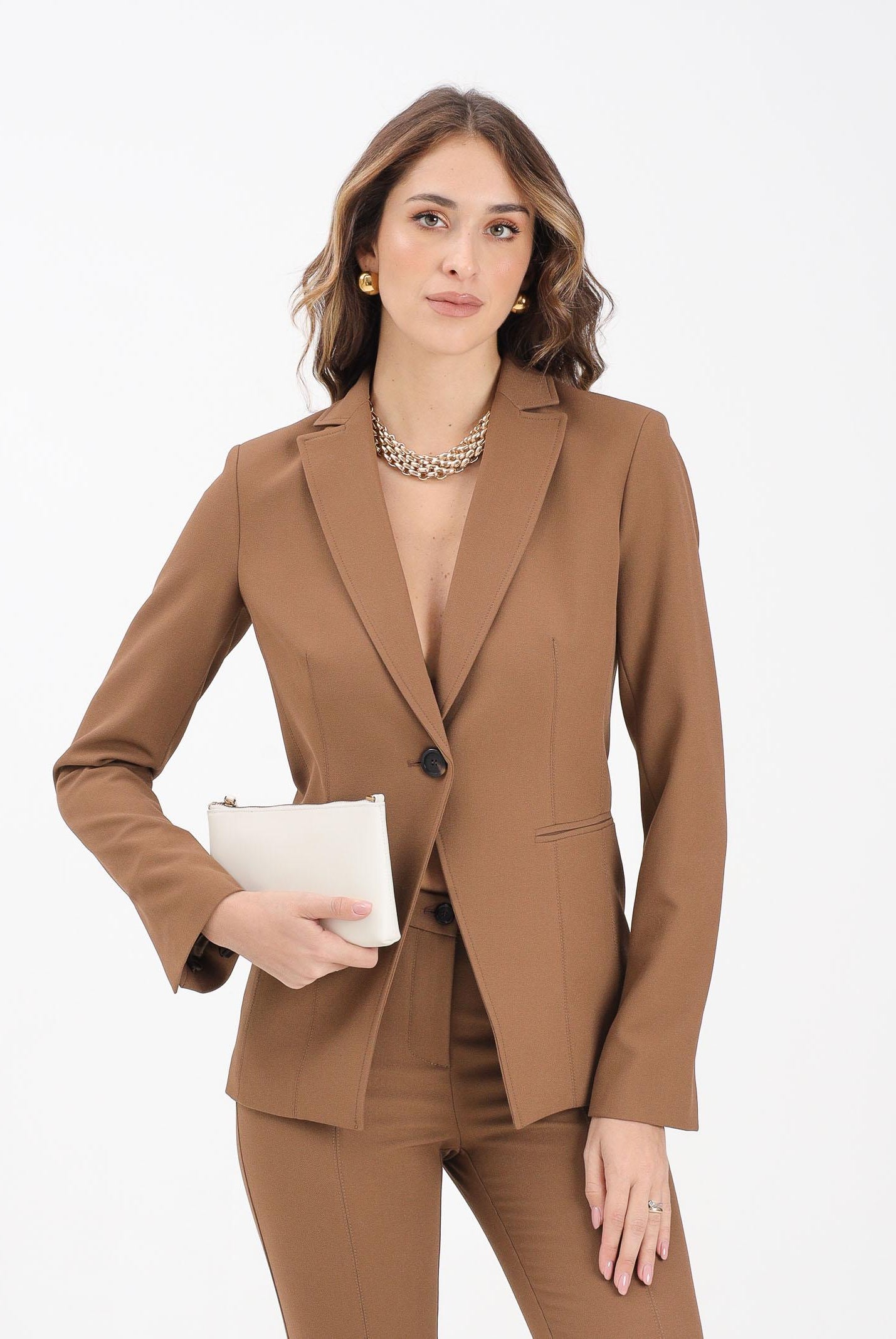 PINKO Giacca cammello da donna 105687A2QV M20 PINKO