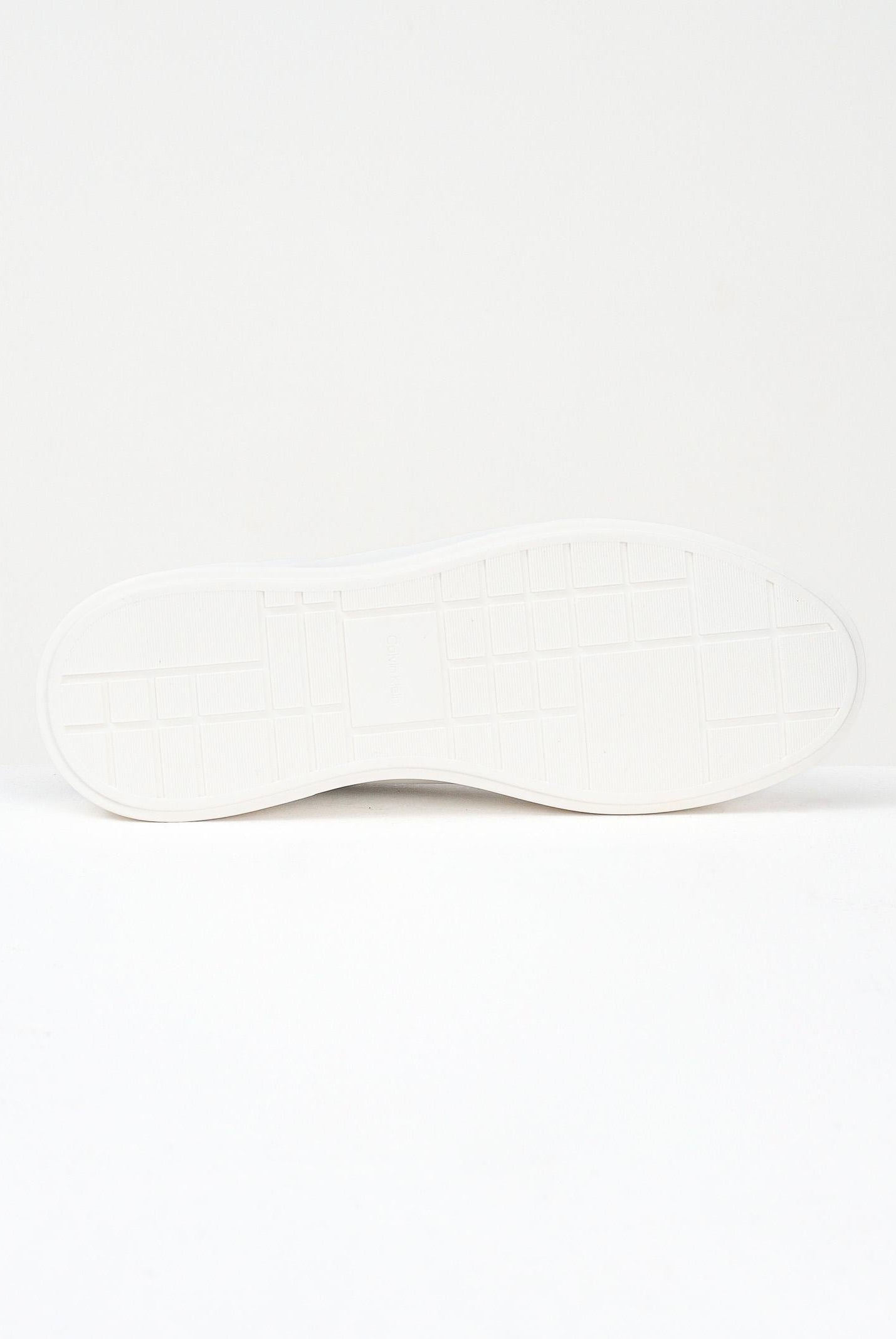 CALVIN KLEIN JEANS Sneakers bianche da uomo con logo e inserto nero YM0YM0134401W  CALVIN KLEIN JEANS