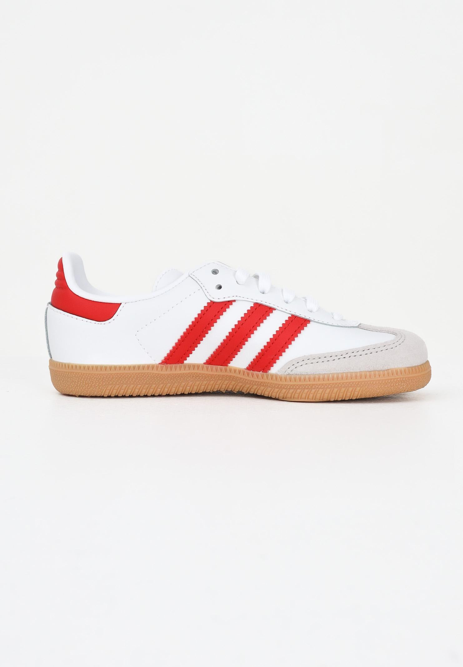 ADIDAS ORIGINALS Sneakers Samba OG bianche e rosse per bambino e bambina JQ2829 ADIDAS ORIGINALS