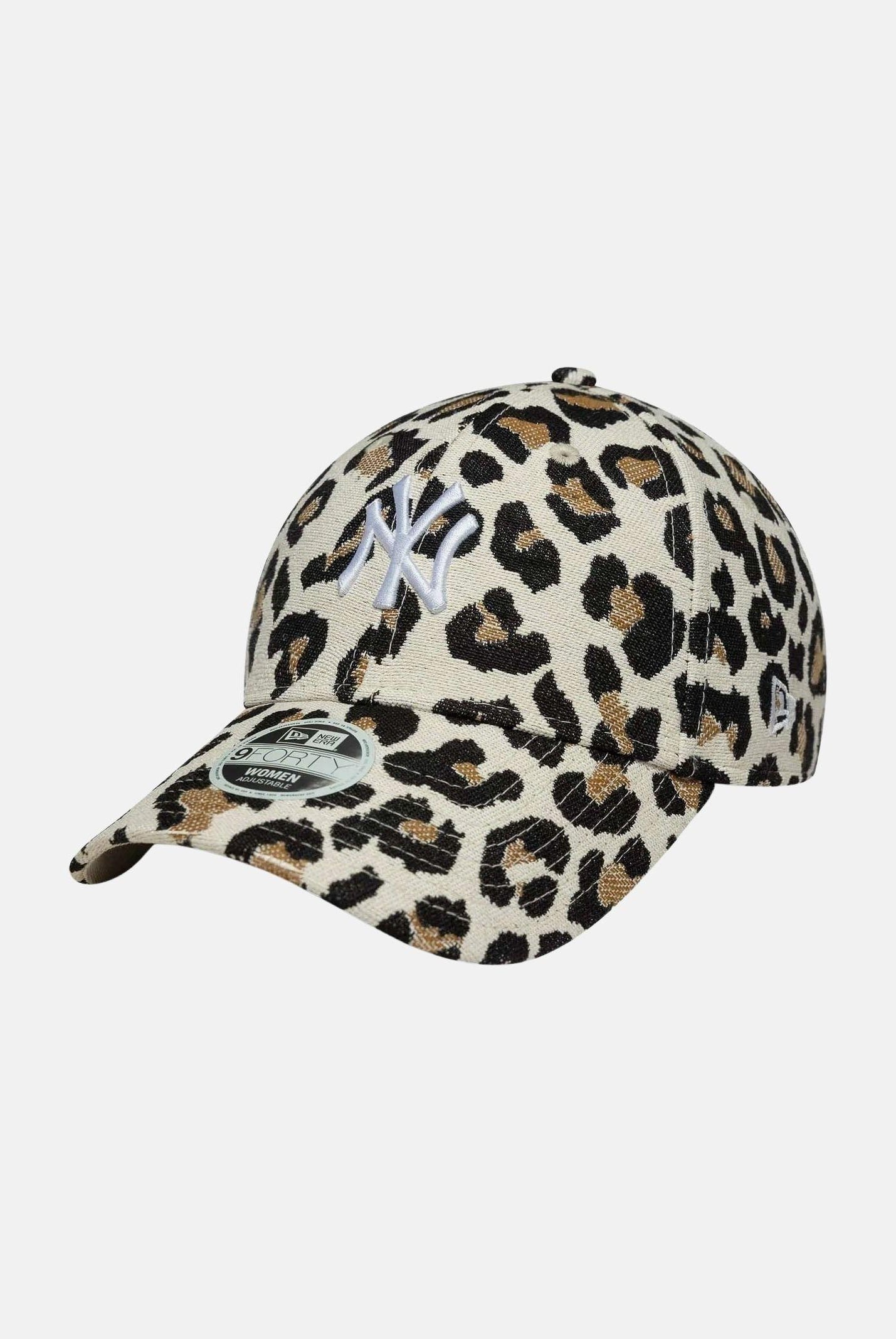 NEW ERA Cappello con visiera 9Forty New York Yankees MLB Leopard beige da donna 60771750 . NEW ERA