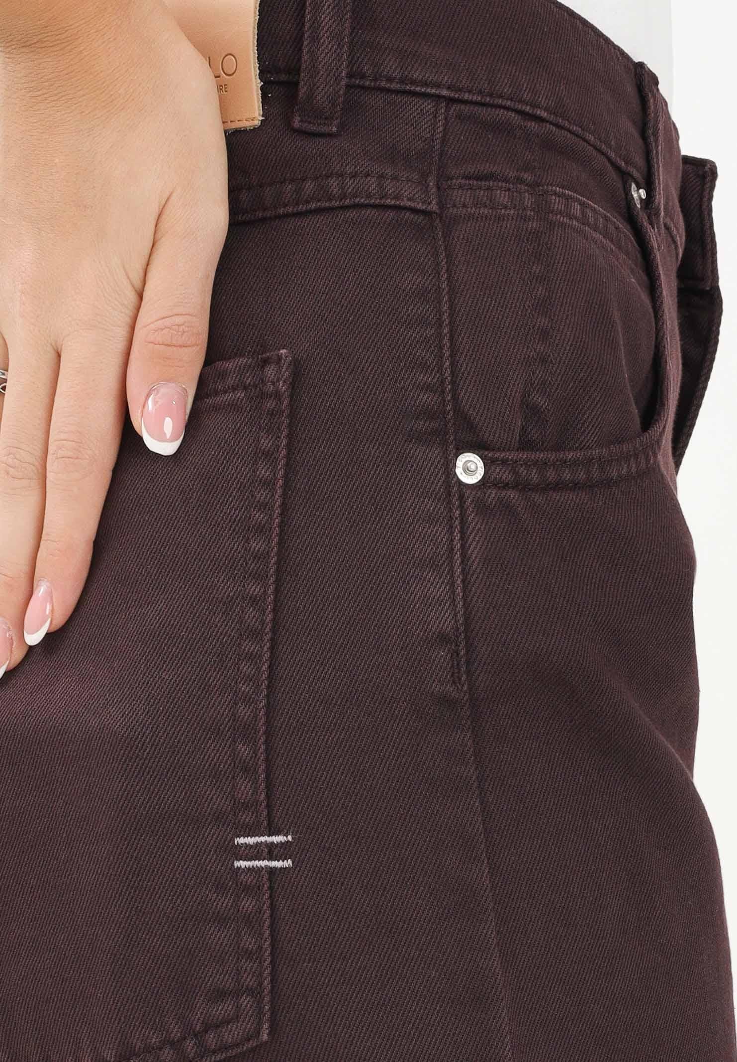 VICOLO Jeans Mia marrone da donna DF5109 BO VICOLO