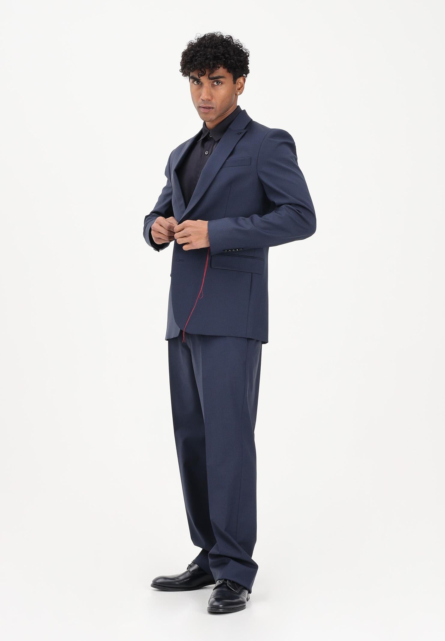 PATRIZIA PEPE Pantalone elegante blu da uomo 5P507RA1WK C166 PATRIZIA PEPE