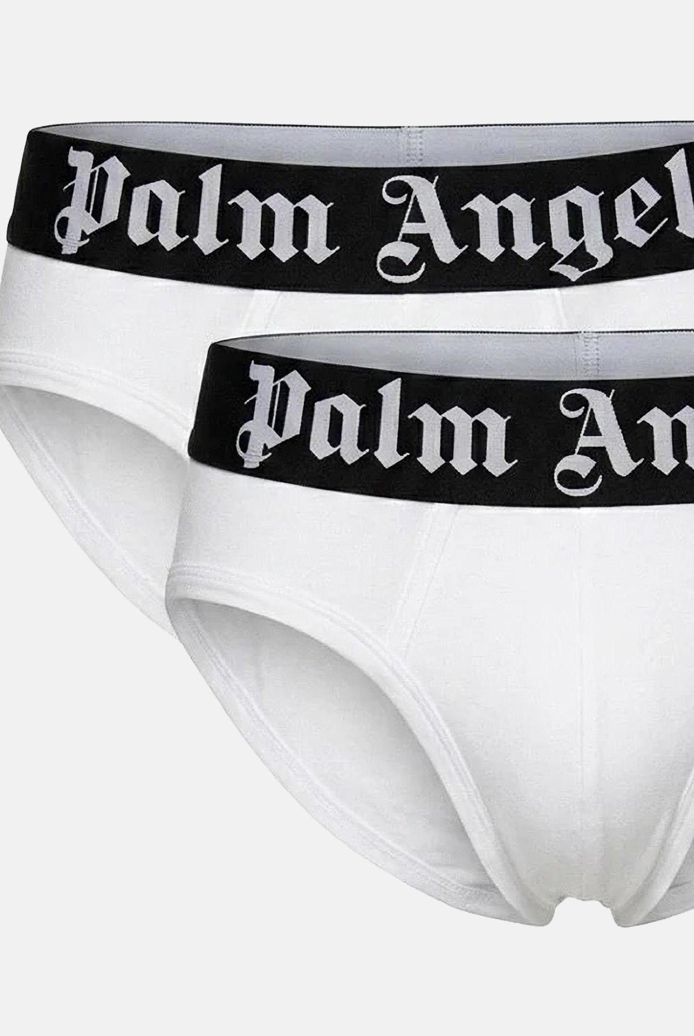 PALM ANGELS Slip (2 paia) bianchi da uomo con elastico logato PLA1UMBSP08BI WH PALM ANGELS