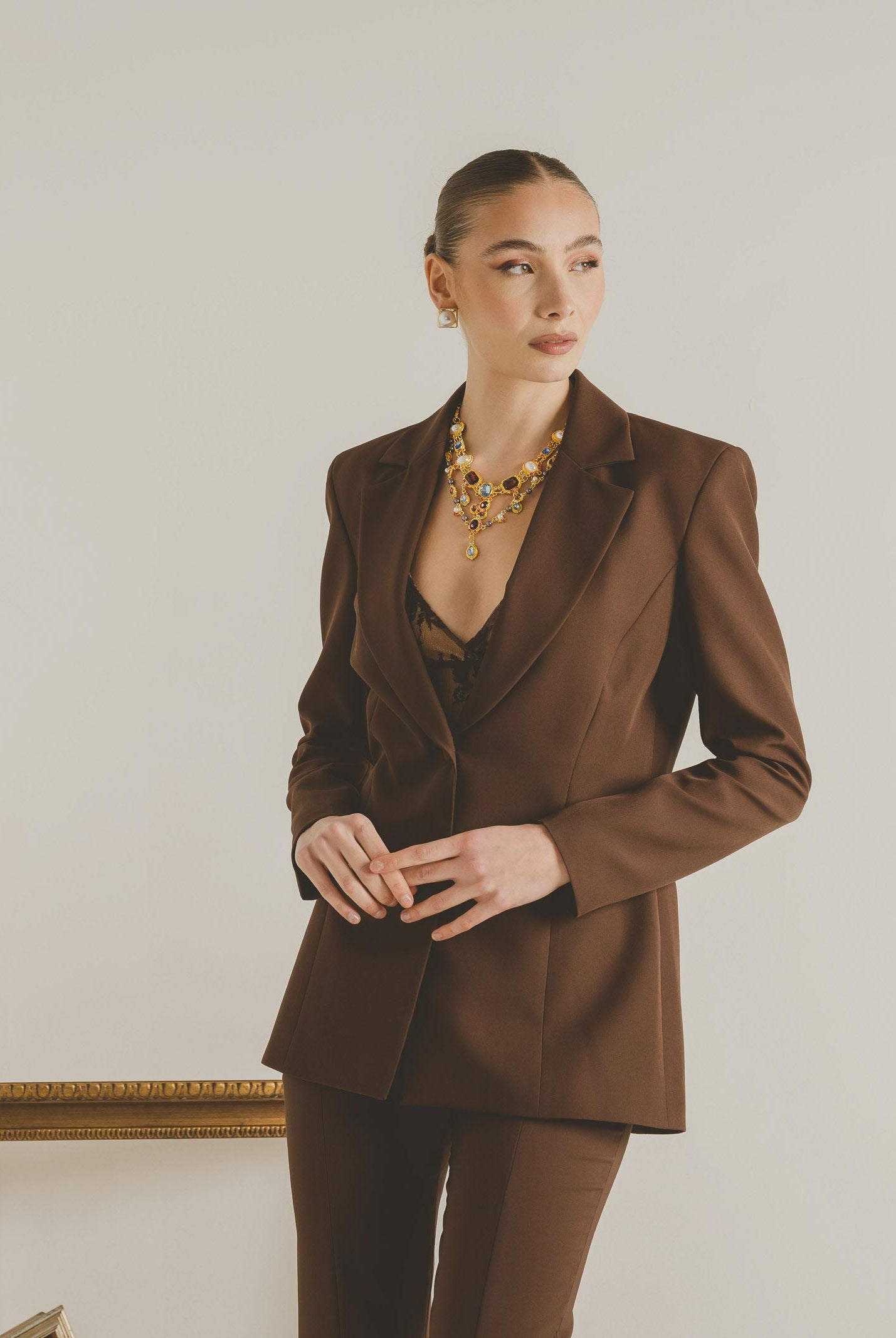 SANTAS Giacca ALLURE marrone da donna PV2622 NU SANTAS