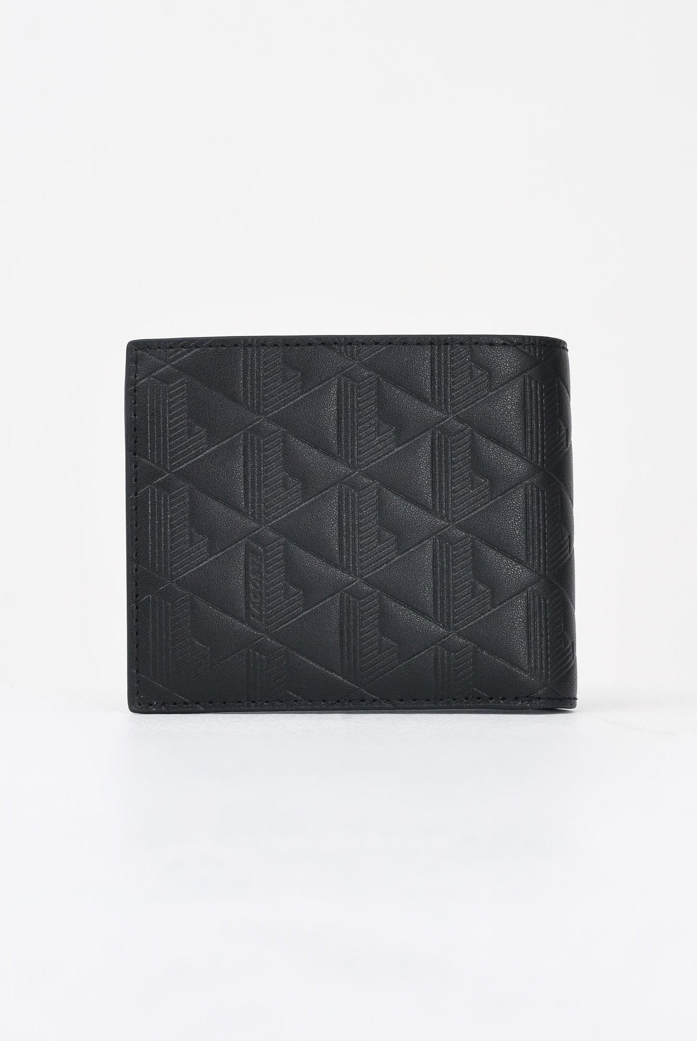 LACOSTE Portafogli Mogramme nero da uomo NH4400 000 LACOSTE