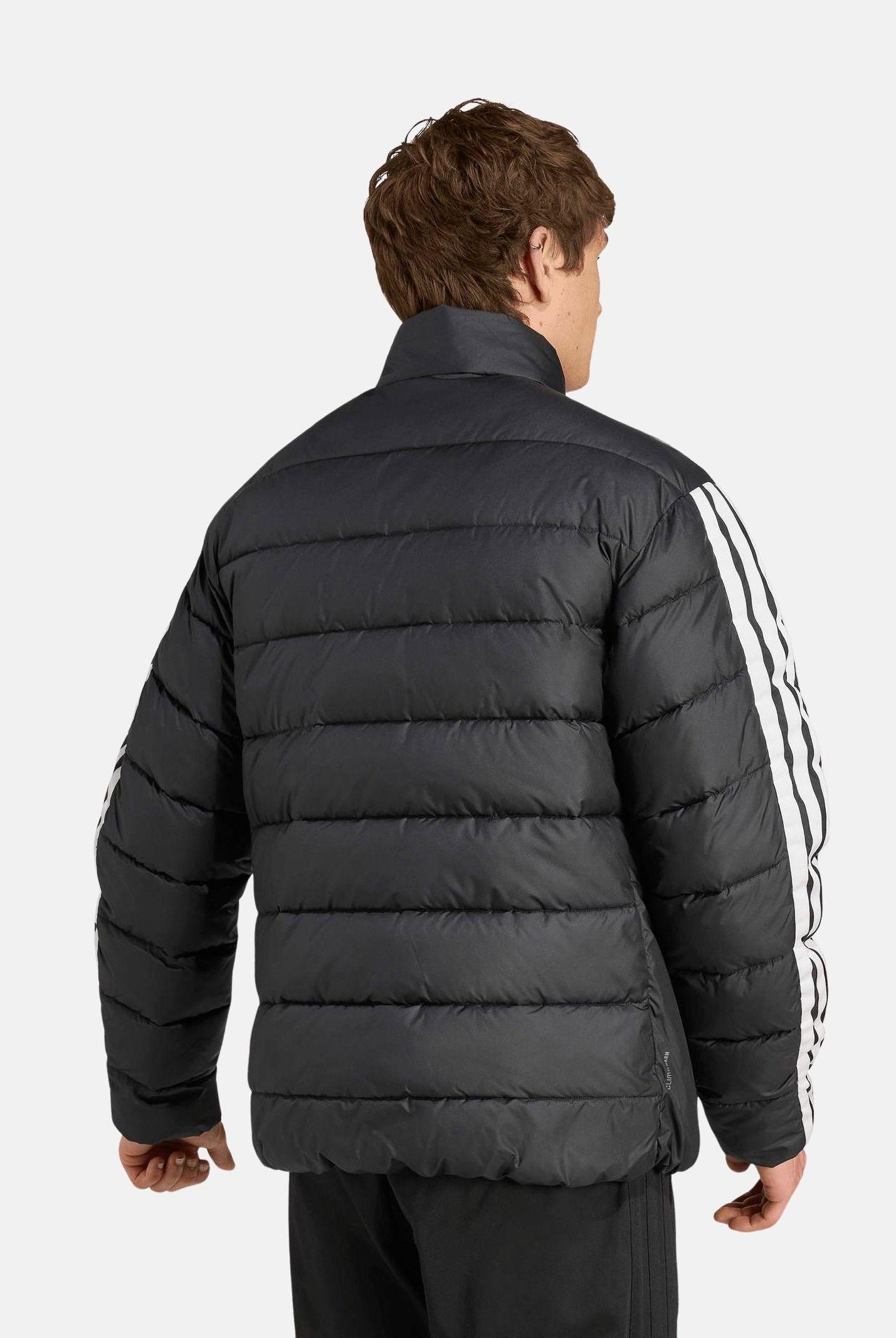 ADIDAS PERFORMANCE Piumino Essentials Climawarm 3 stripes nero da uomo JM8416 . ADIDAS PERFORMANCE