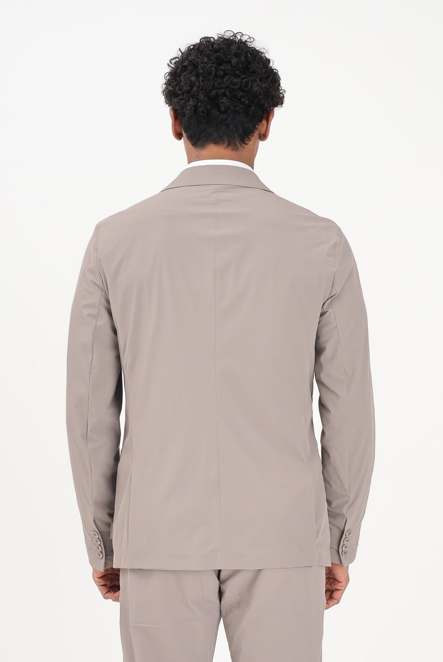 ARMANI EXCHANGE Giacca monopetto beige da uomo 8NZG49ZNYZZ U6107 ARMANI EXCHANGE