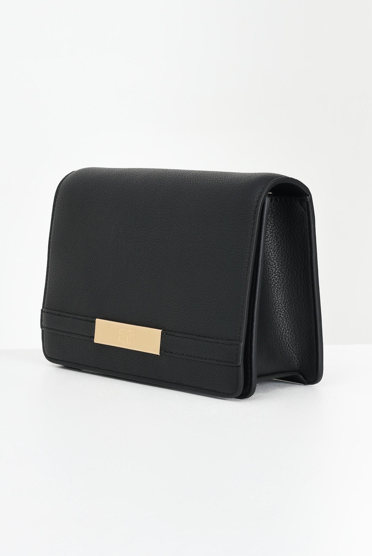 ELISABETTA FRANCHI Pochette nera da donna con catena groumette BS39A56E2 110 ELISABETTA FRANCHI