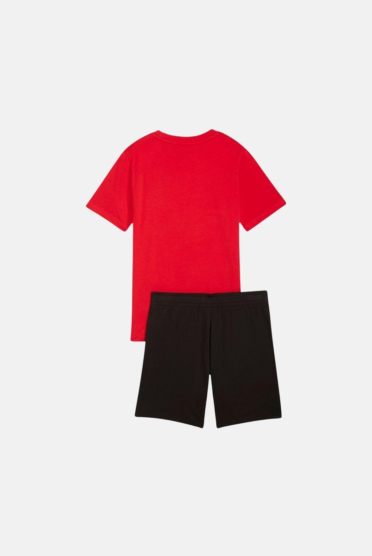 PUMA Completino Essentials rosso e nero per bambino e bambina 686298 11 PUMA