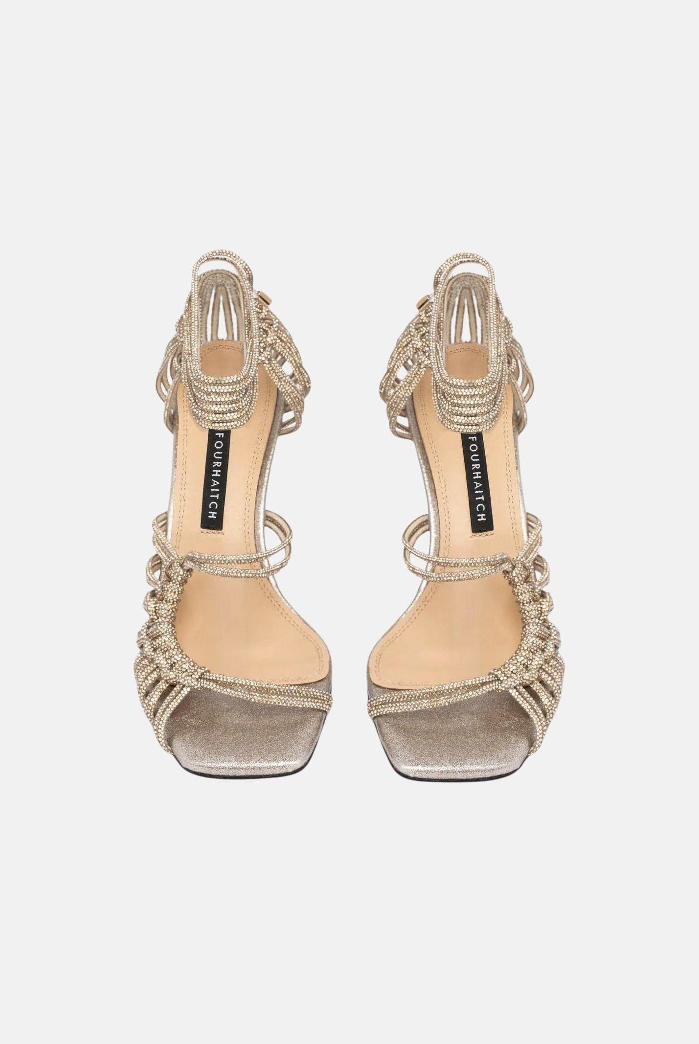 TWENTY FOURHAITCH Sandali con tacco MOLì oro da donna S0109ORO62P OR TWENTY FOURHAITCH