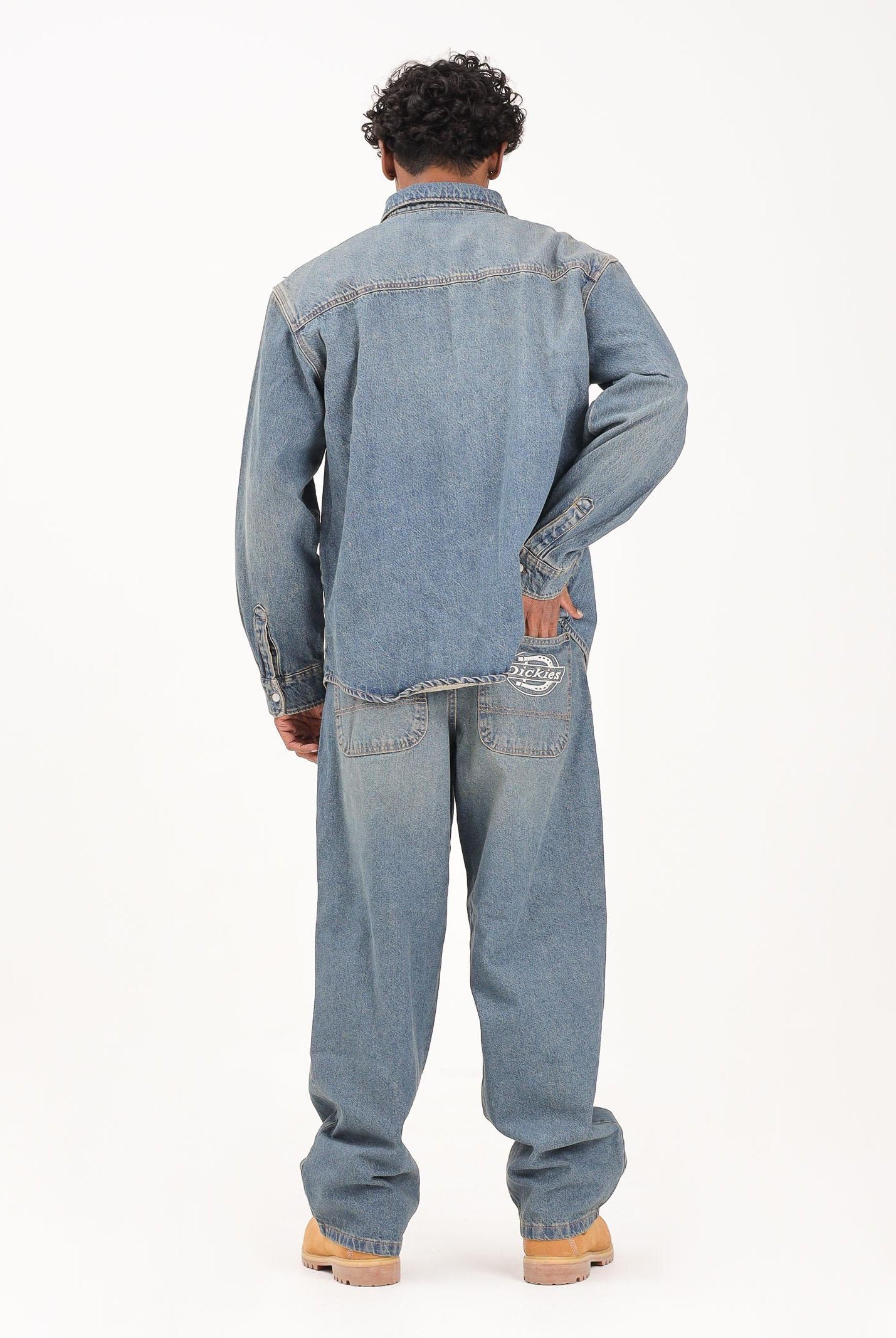 DICKIES Jeans Hilham in denim vintage da uomo DK0A87NKL231 DIckies
