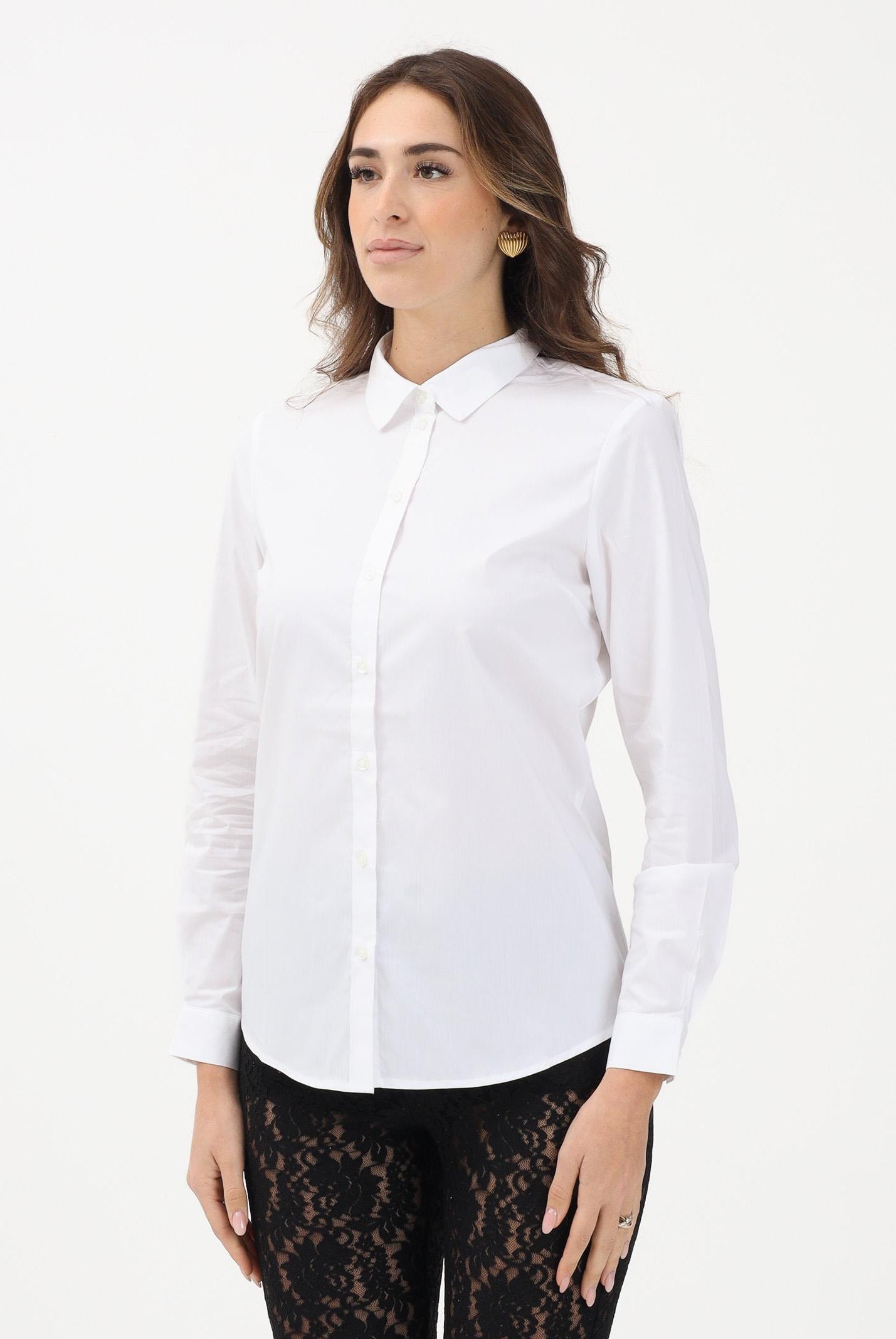 JDY Camicia a manica lunga bianca da donna 15149877 WI JDY