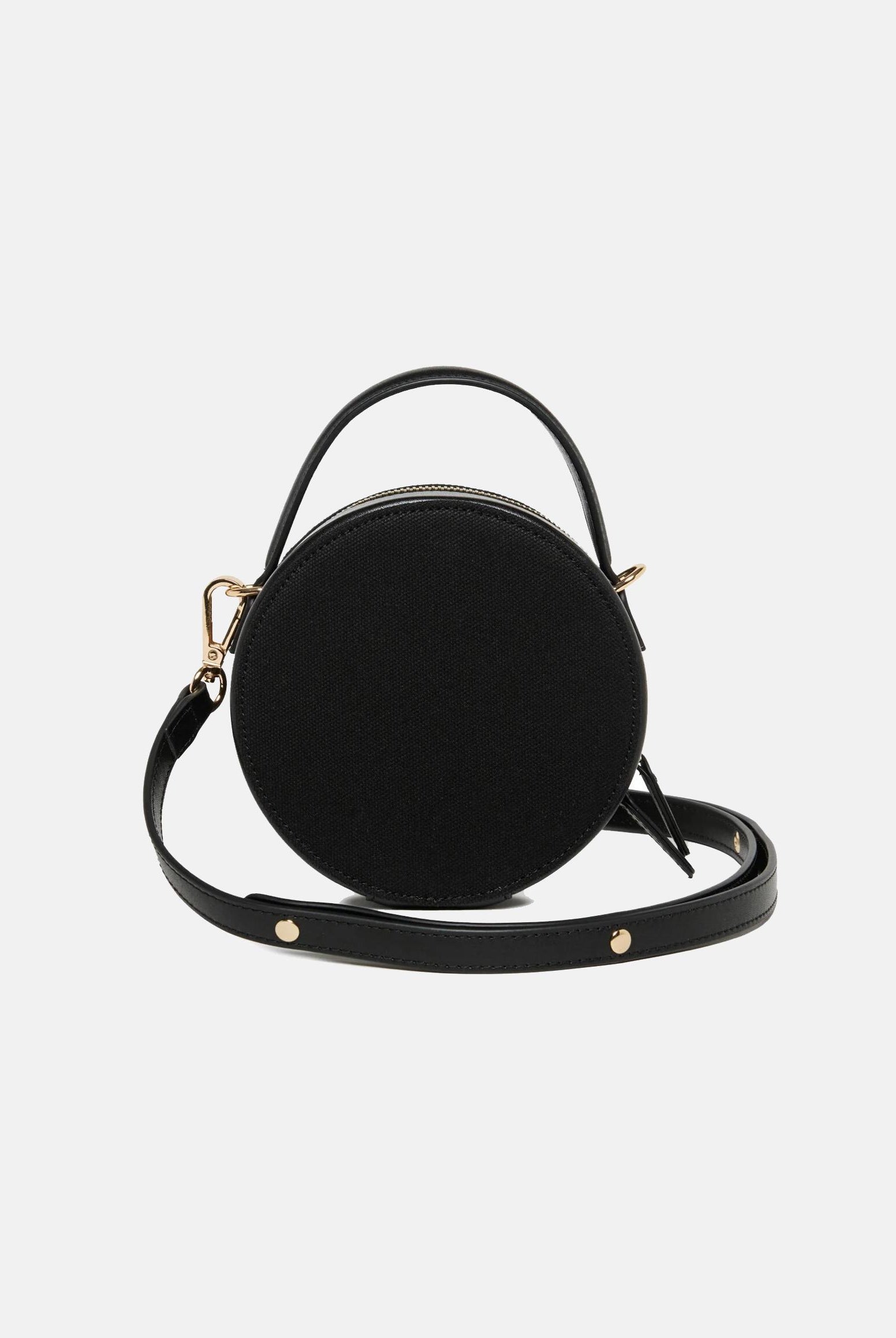 N21 Borsa nera da donna con logo e forma rotonda N210D5N0508 0N900 N21