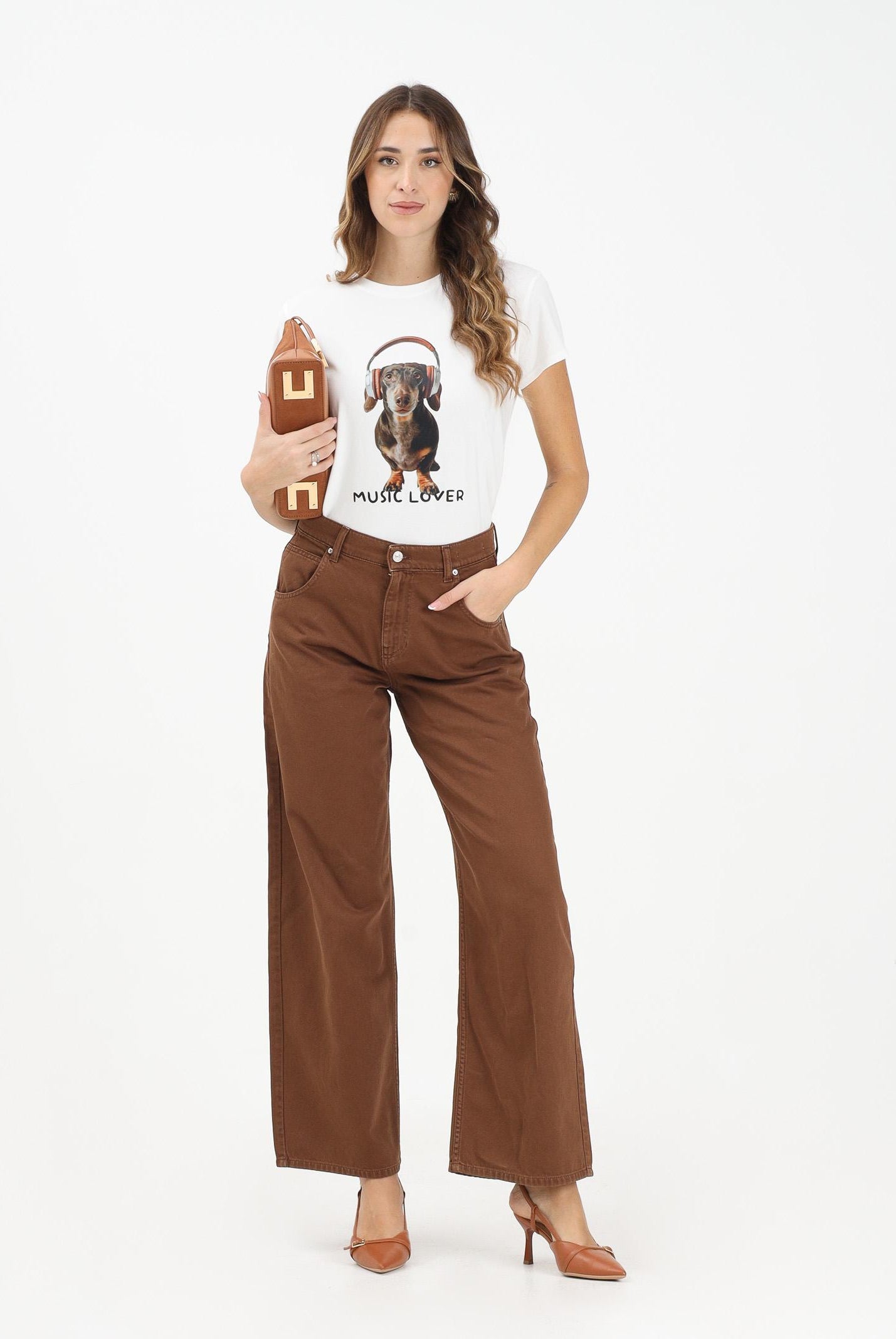 VICOLO Jeans Mia biscotto da donna DF5109 CA VICOLO