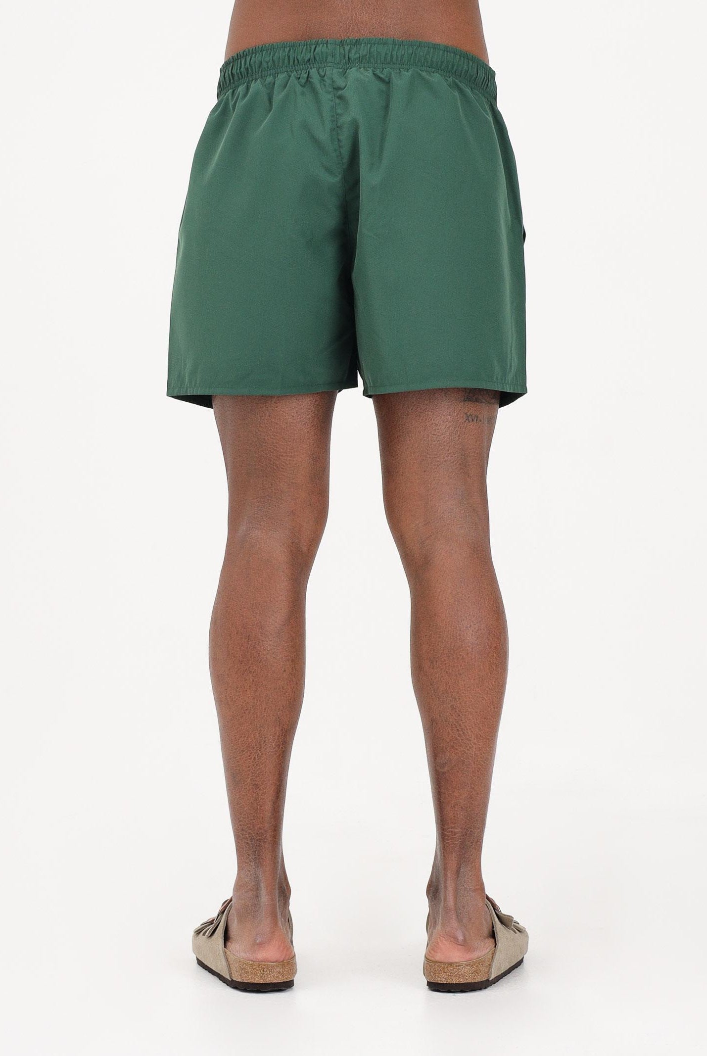 LACOSTE Shorts mare verde da uomo con patch logo MH6270 S30 LACOSTE
