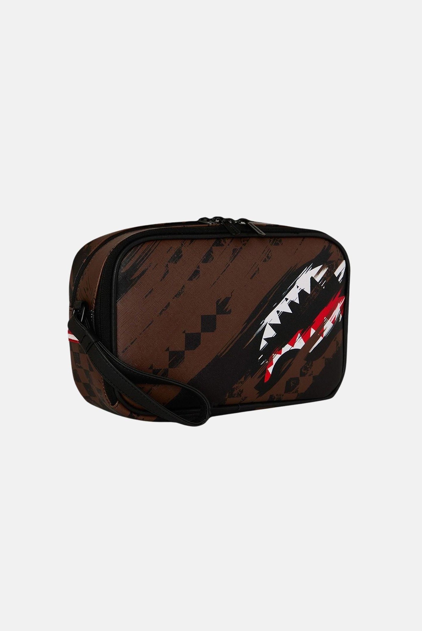 SPRAYGROUND Pochette SMEARED GRUNGE marrone per uomo e donna 910B8968NSZ . SPRAYGROUND