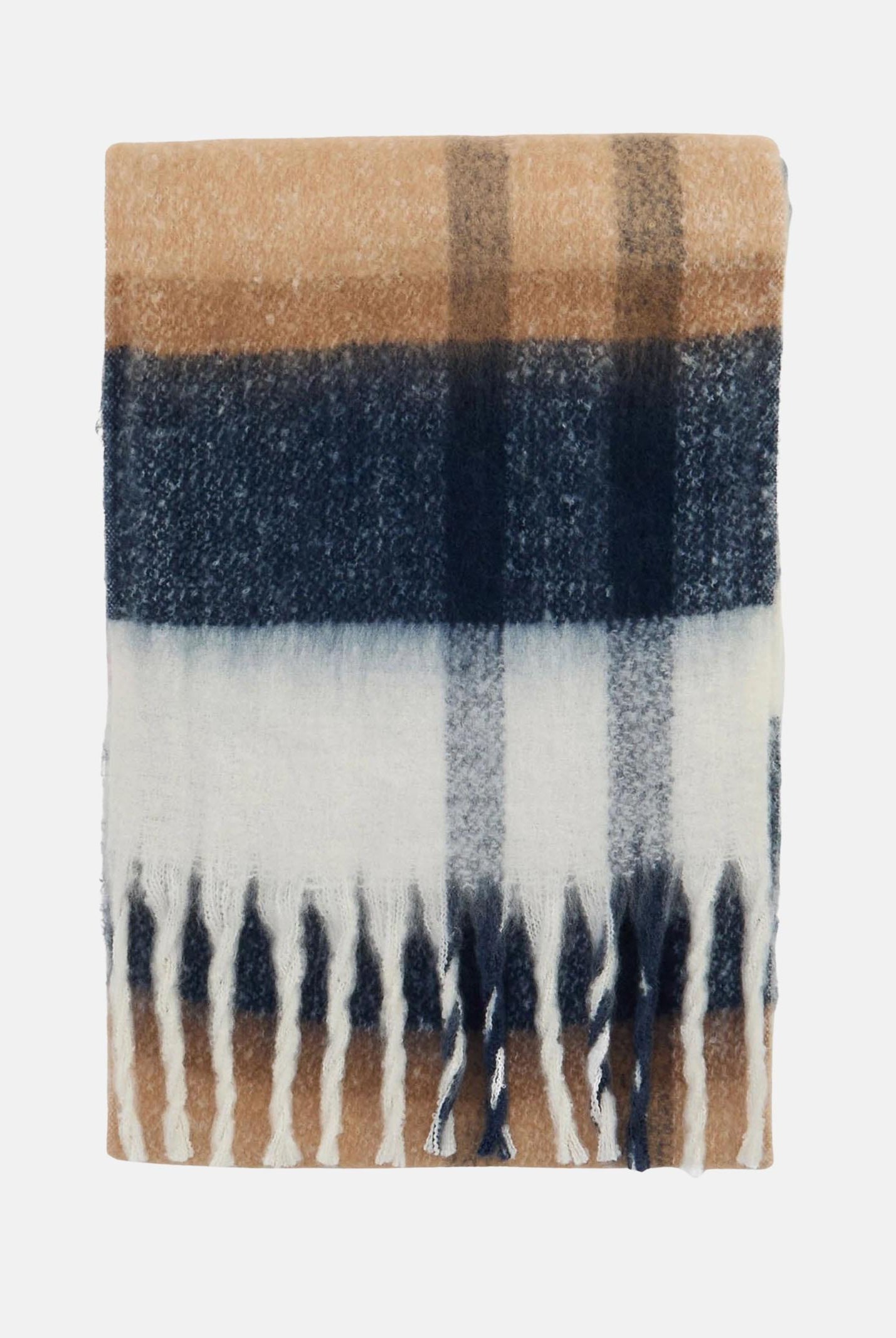 BARBOUR Sciarpa Isla tartan beige per uomo e donna 252MLSC0293 BR51 BARBOUR