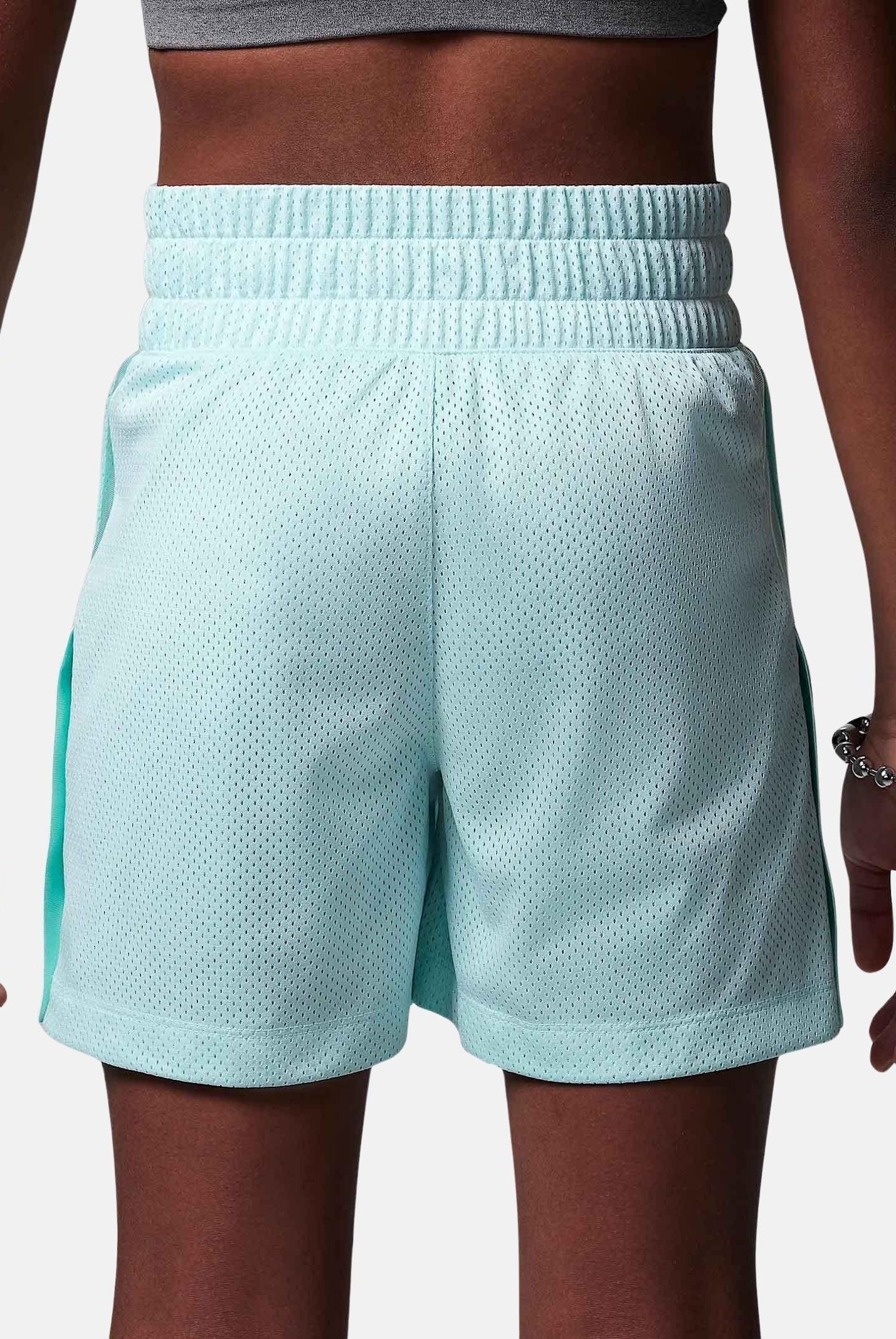 JORDAN Shorts sportivo Jordan Dri-FIT Training Camp verde acqua per bambino e bambina 45D981 U4A JORDAN